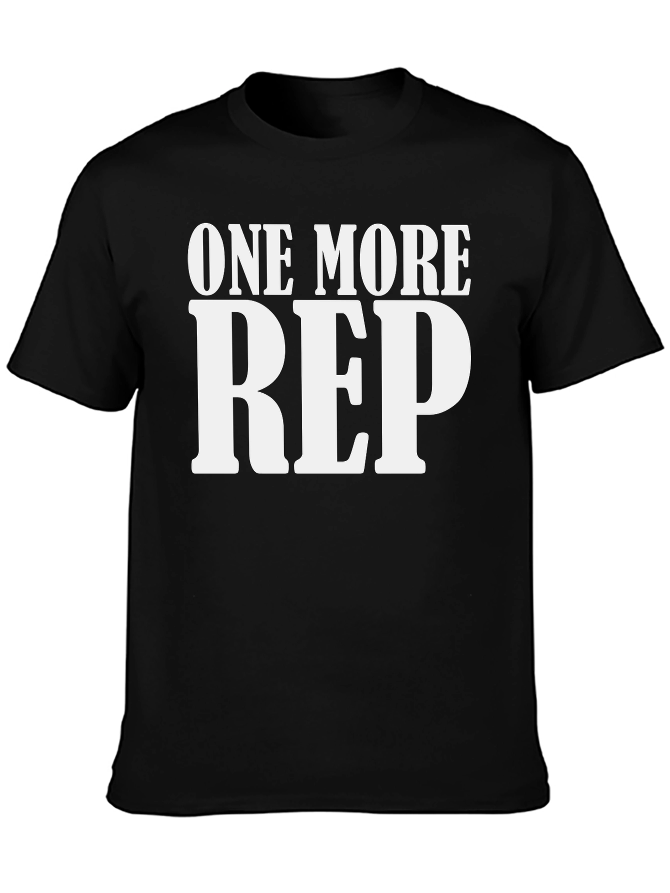 One More Rep T-Shirt - Gym Motivation