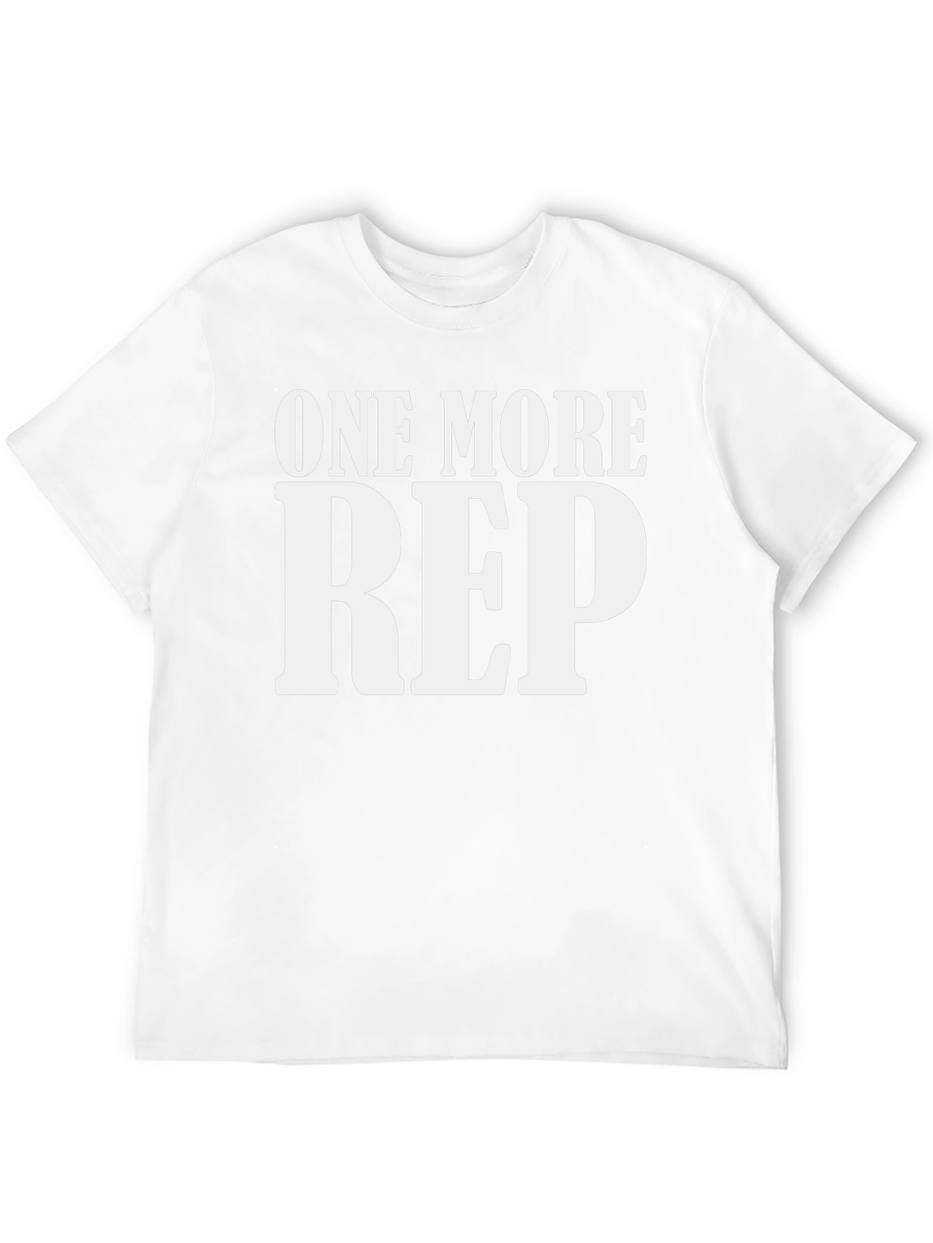One More Rep T-Shirt - Gym Motivation