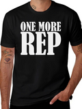 One More Rep T-Shirt - Gym Motivation