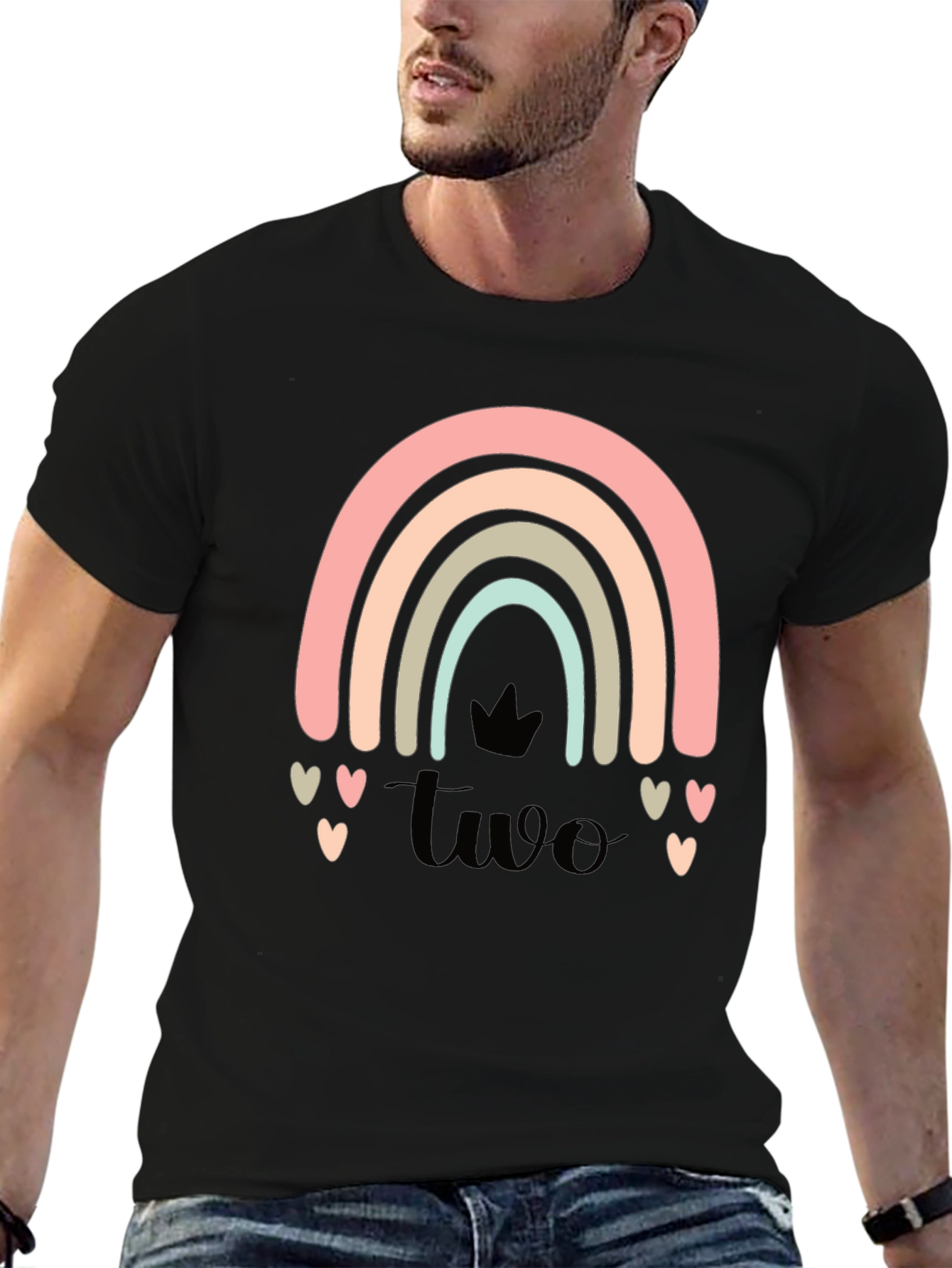 Two Rainbow Birthday Shirt