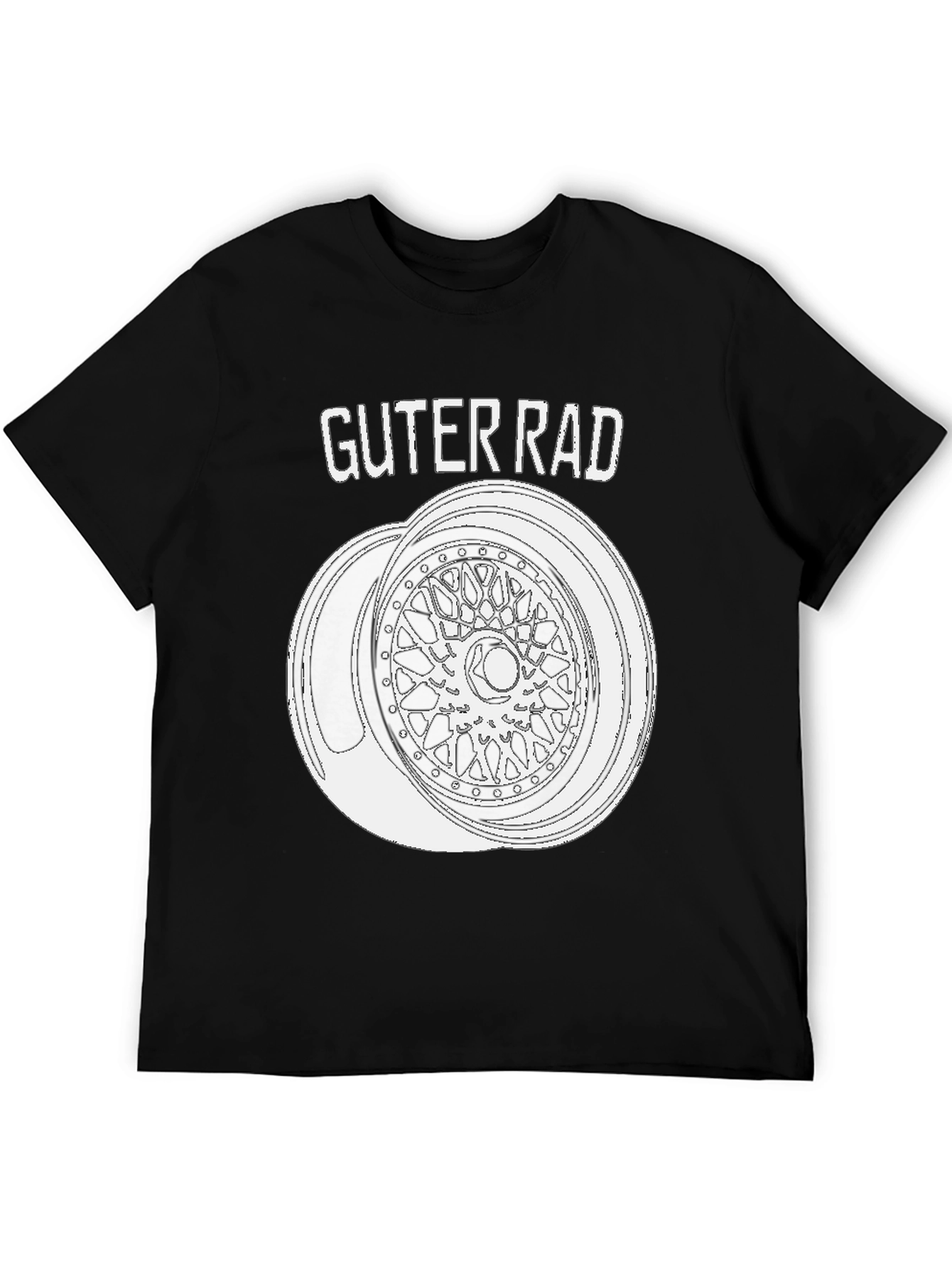 Guter Rad T-Shirt - Car Wheel Design Tee