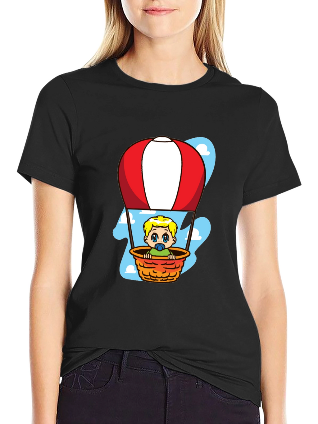 Baby in Balloon Graphic Tee