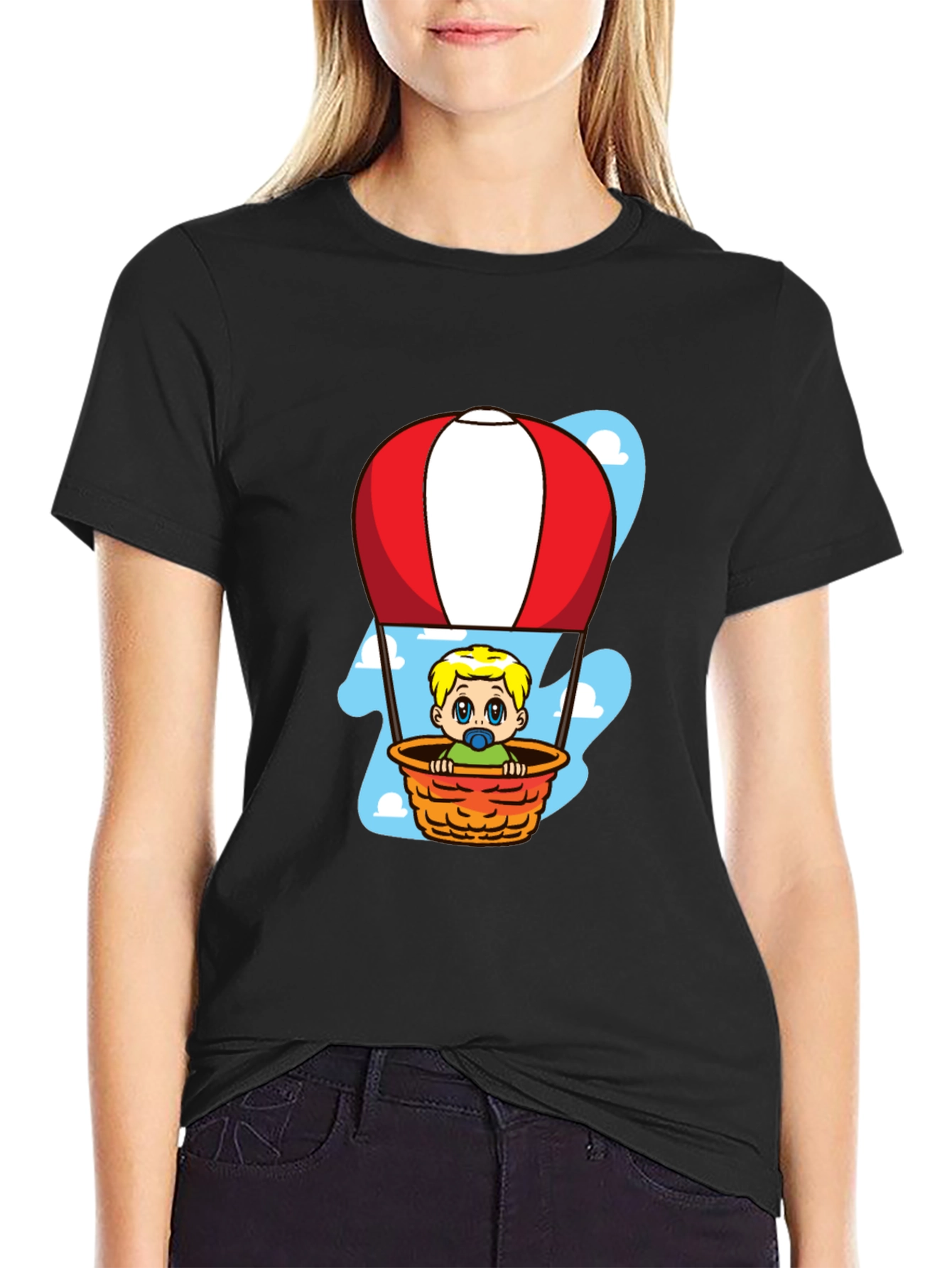Baby in Balloon Graphic Tee