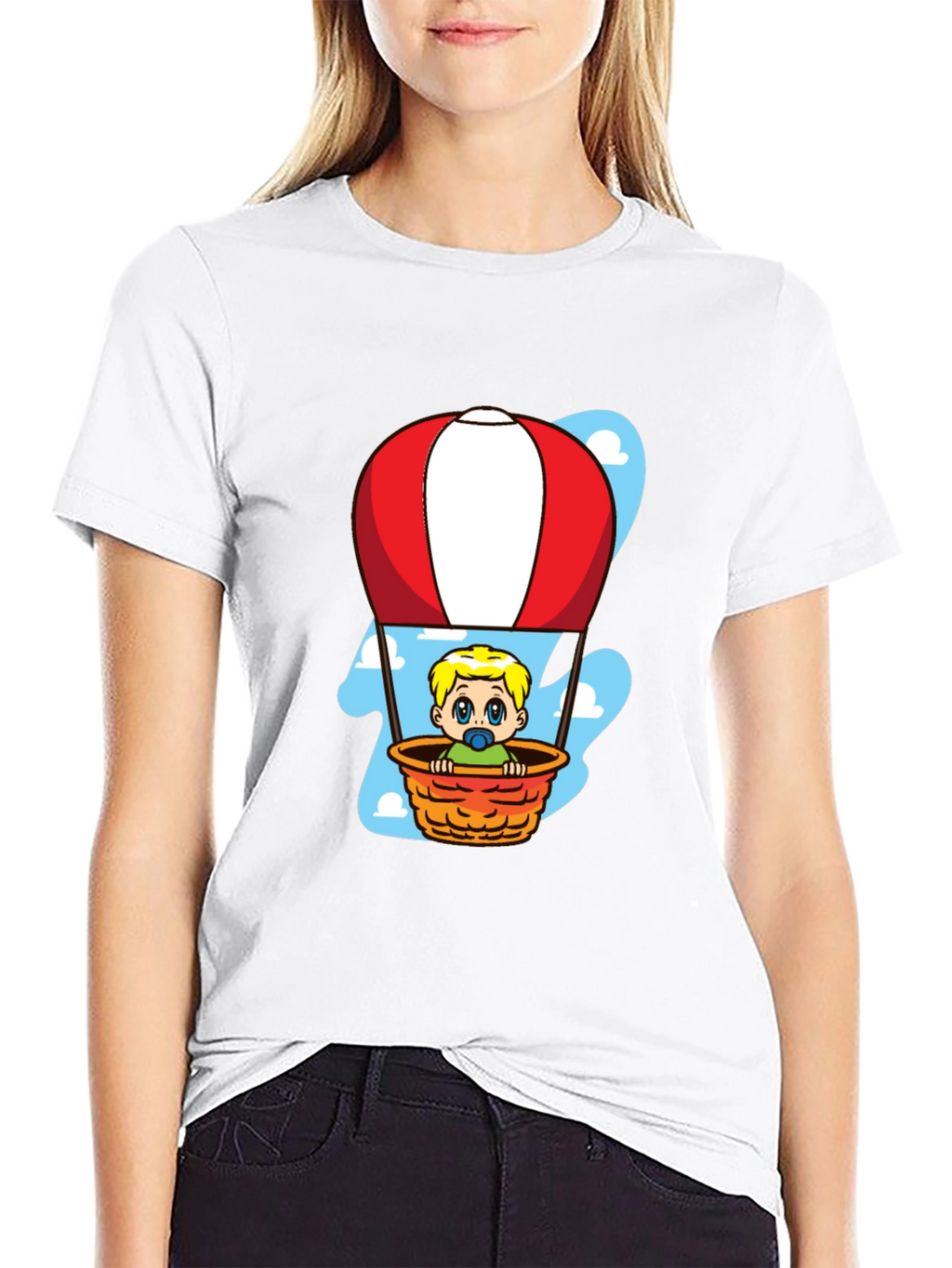 Baby in Balloon Graphic Tee