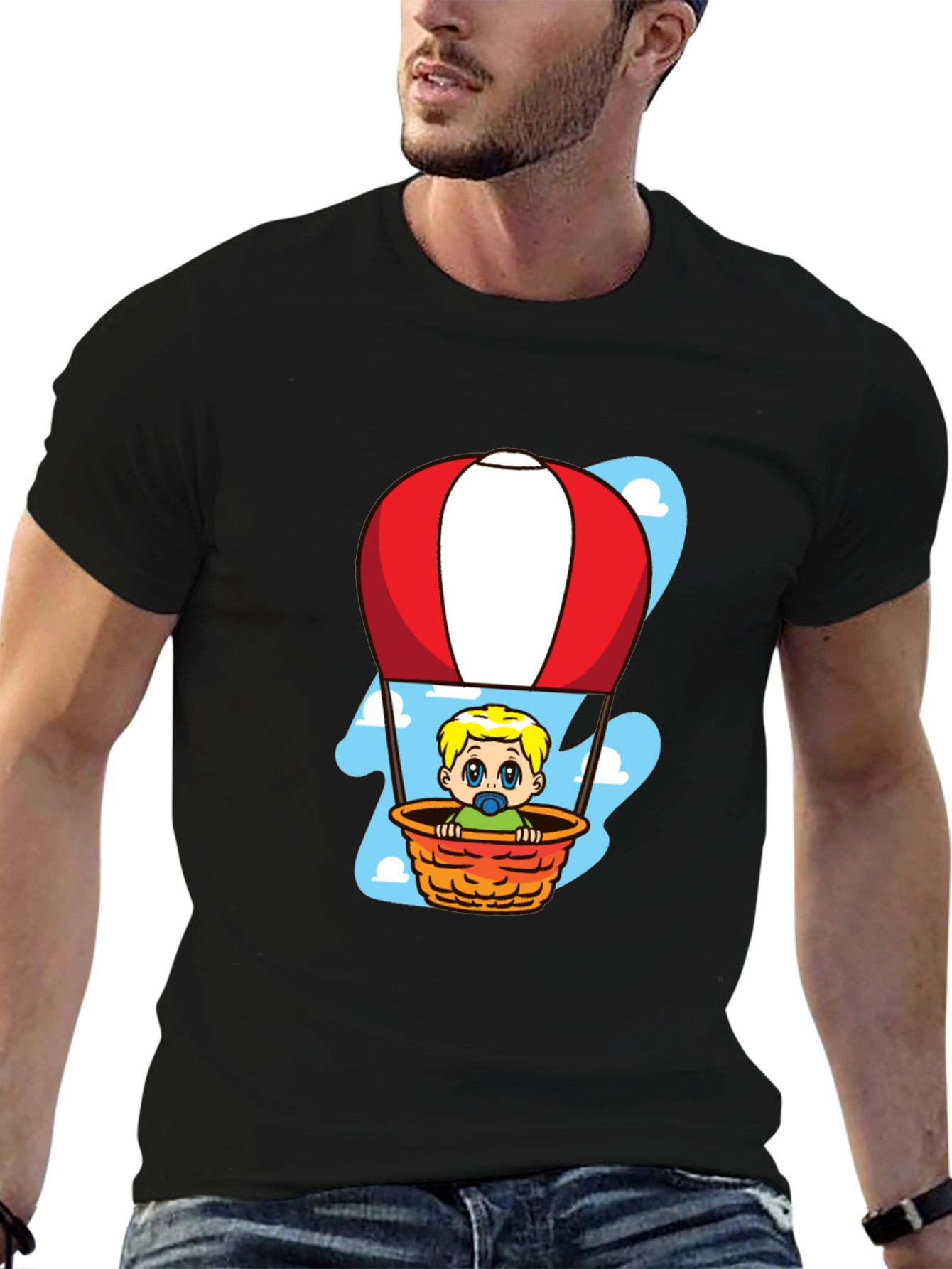 Baby in Balloon Graphic Tee