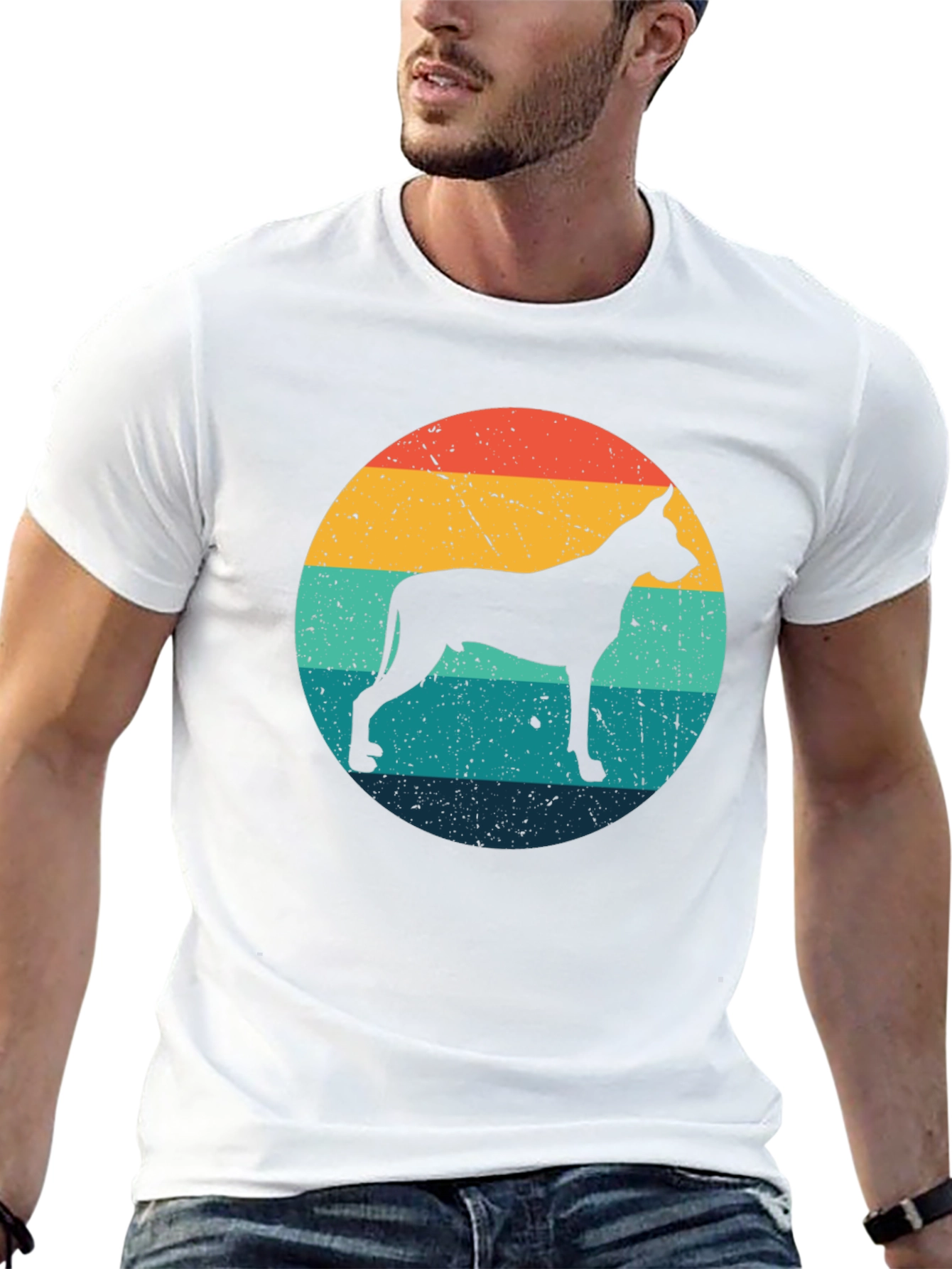 Retro Dog Silhouette Tee