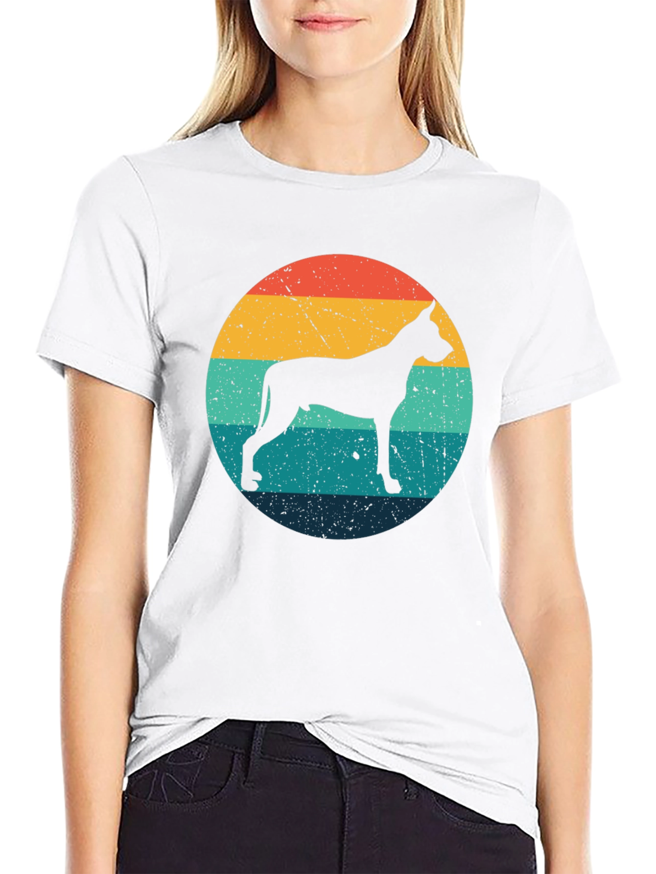 Retro Dog Silhouette Tee