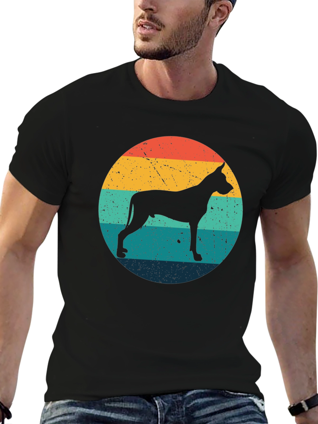 Retro Dog Silhouette Tee
