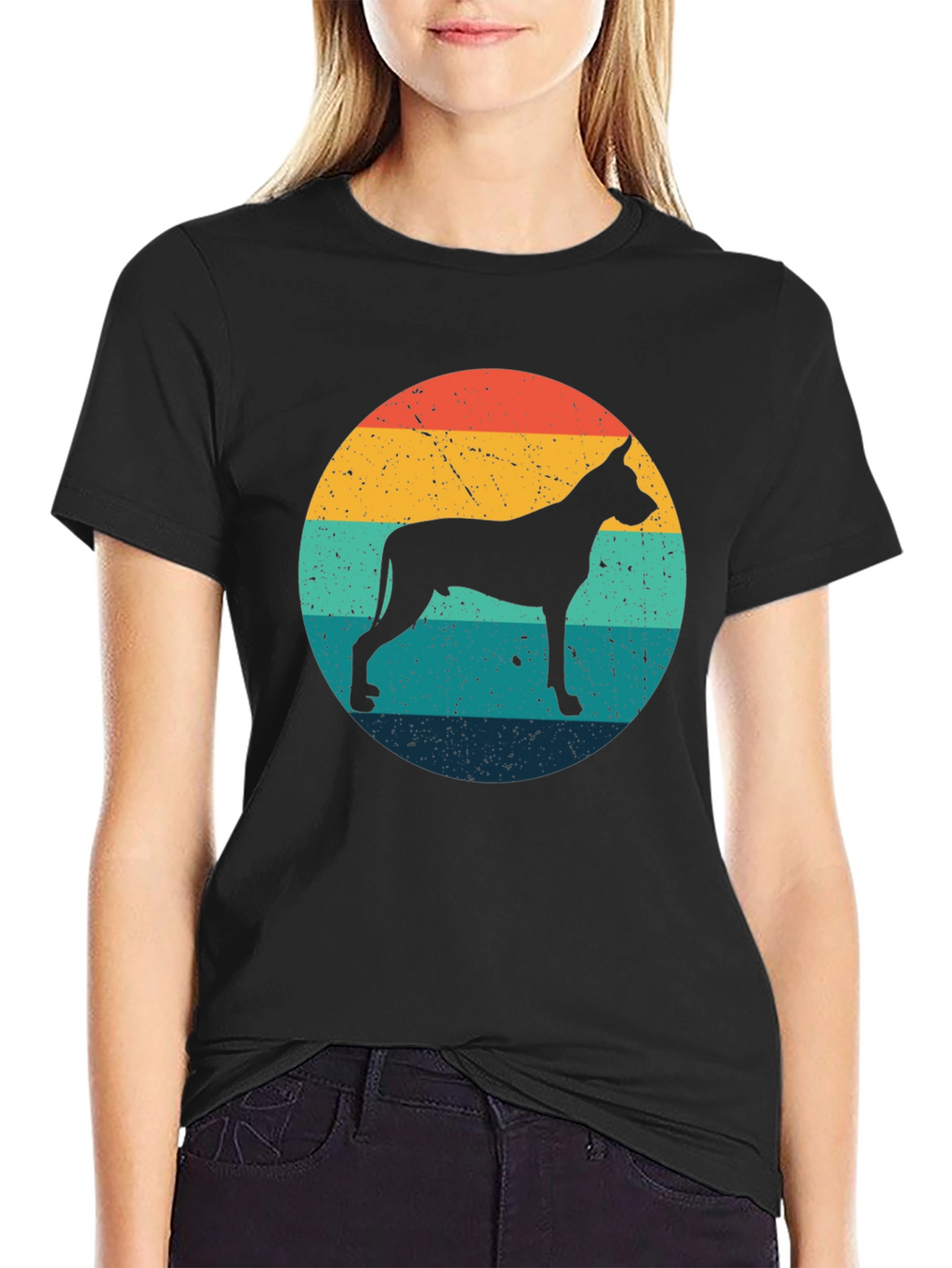 Retro Dog Silhouette Tee
