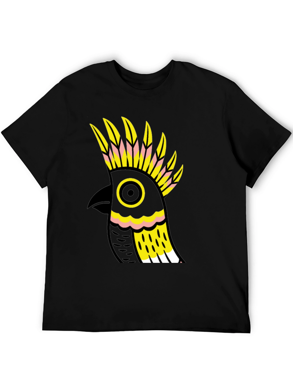 Cockatoo Graphic Tee - Bold Bird Design