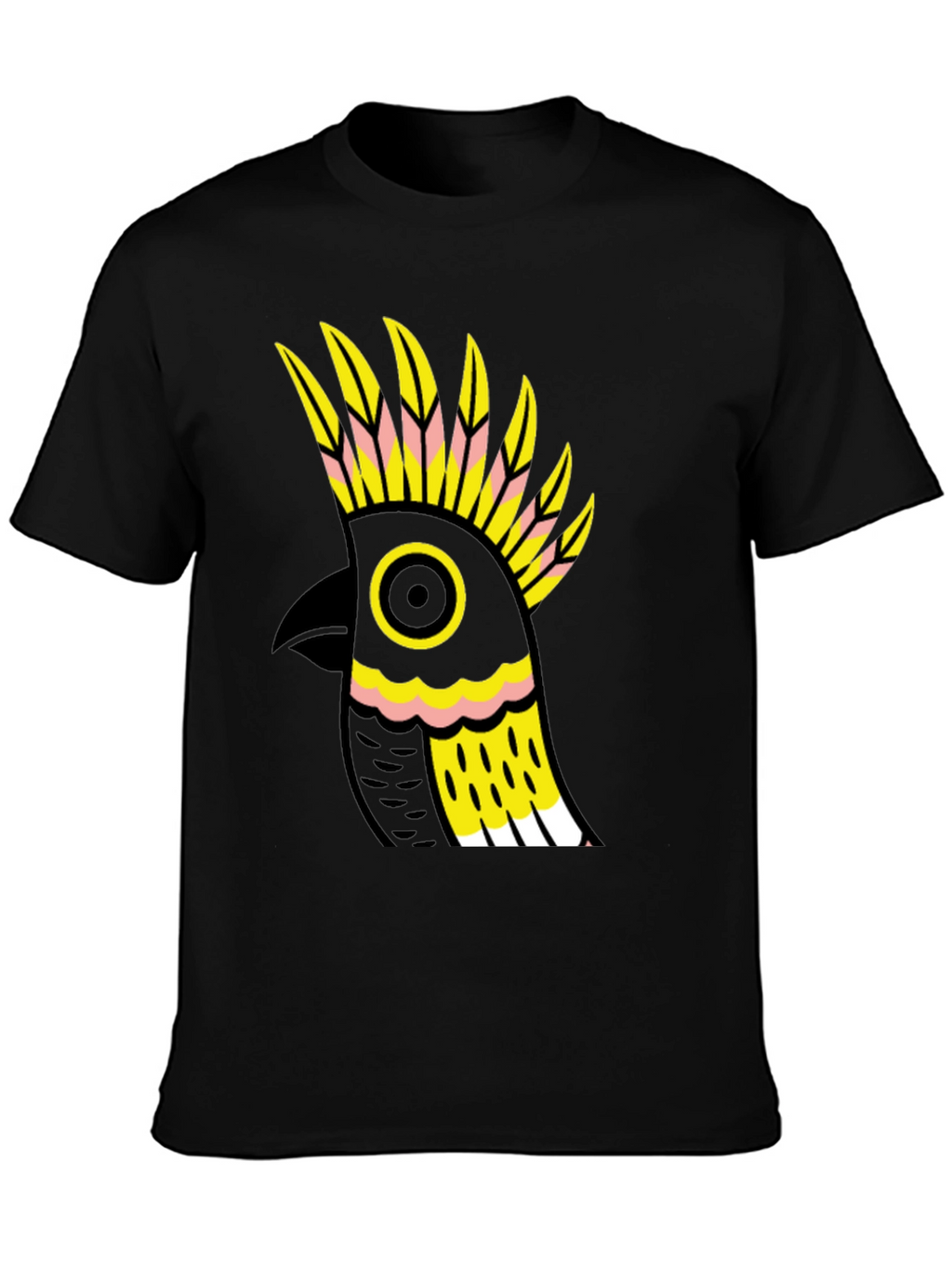 Cockatoo Graphic Tee - Bold Bird Design