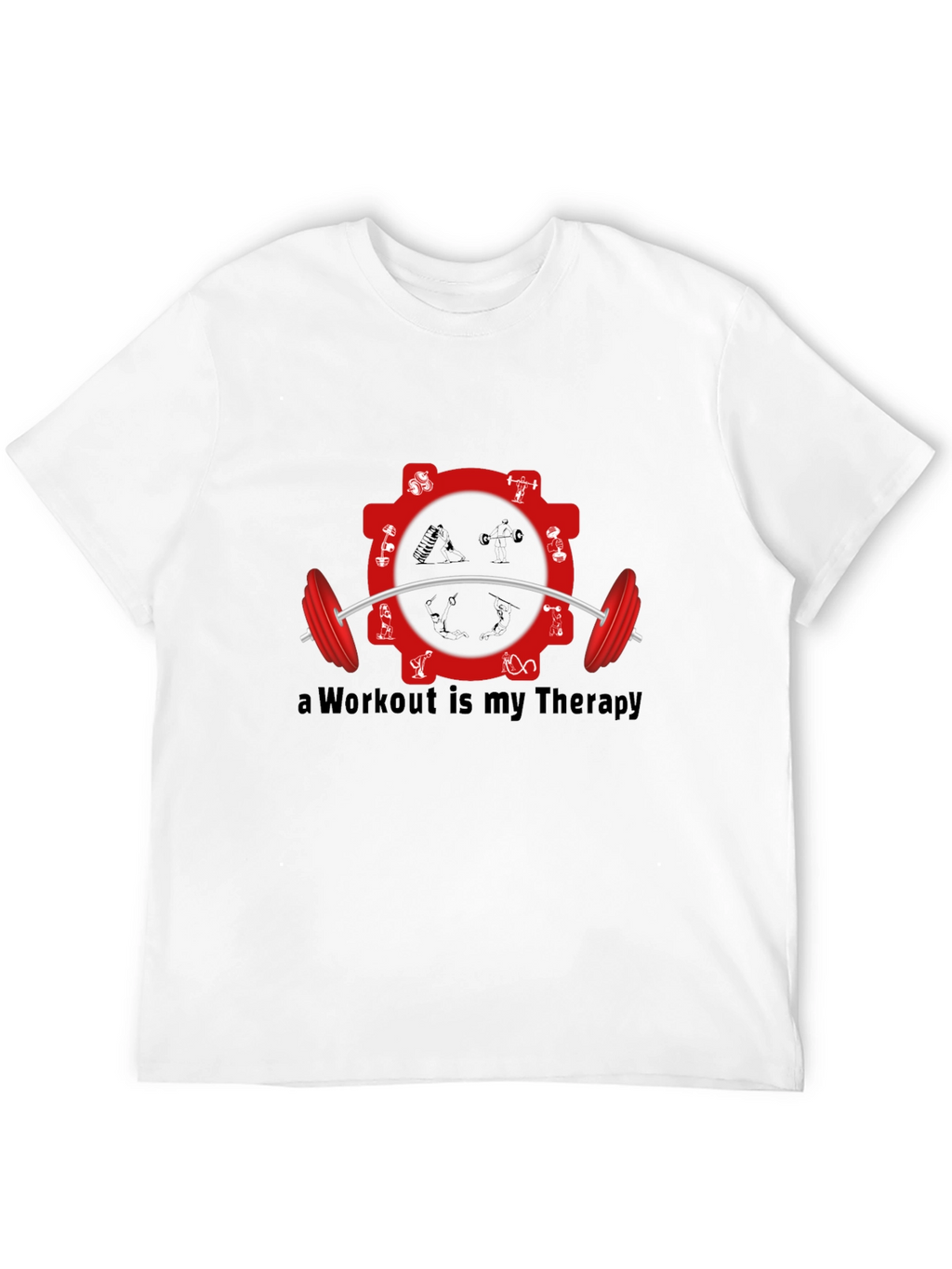 Workout Therapy Black T-Shirt