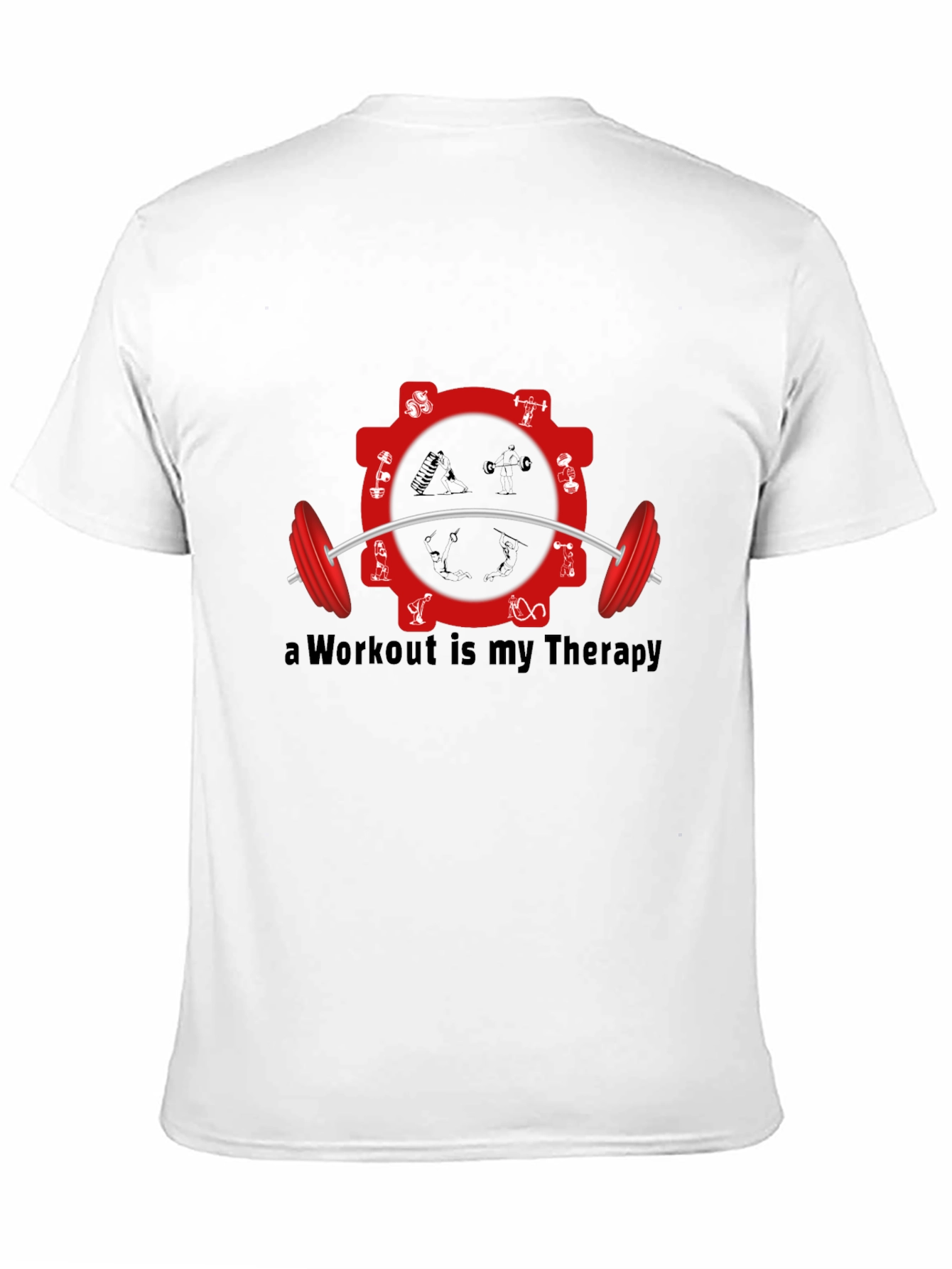 Workout Therapy Black T-Shirt
