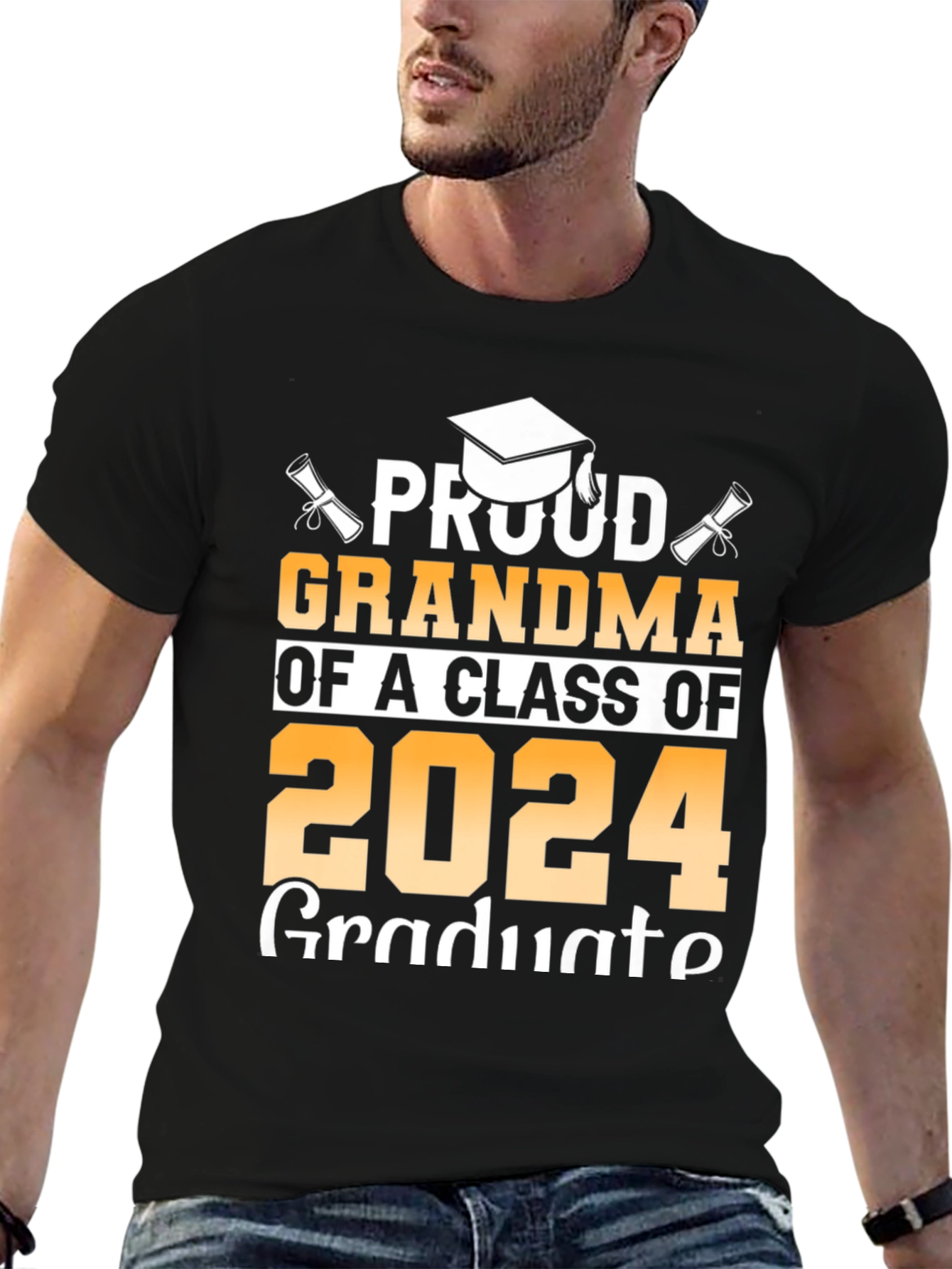 Proud Grandma of a 2024 Graduate T-Shirt
