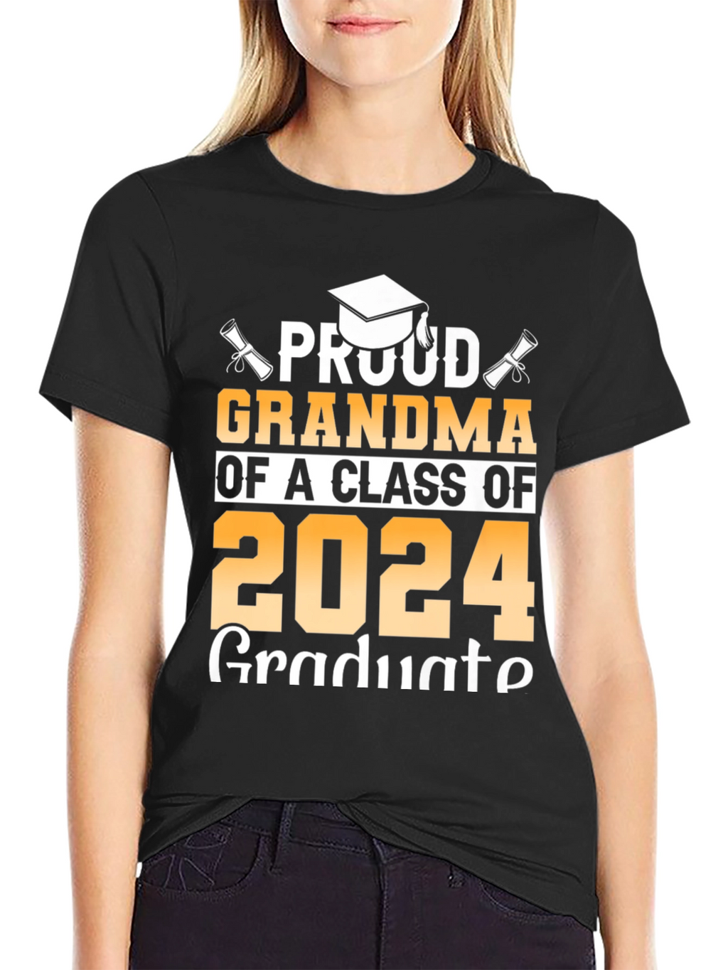 Proud Grandma of a 2024 Graduate T-Shirt