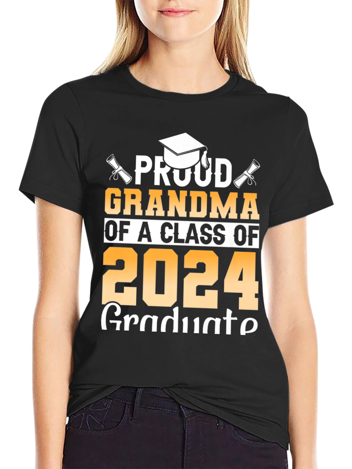 Proud Grandma of a 2024 Graduate T-Shirt