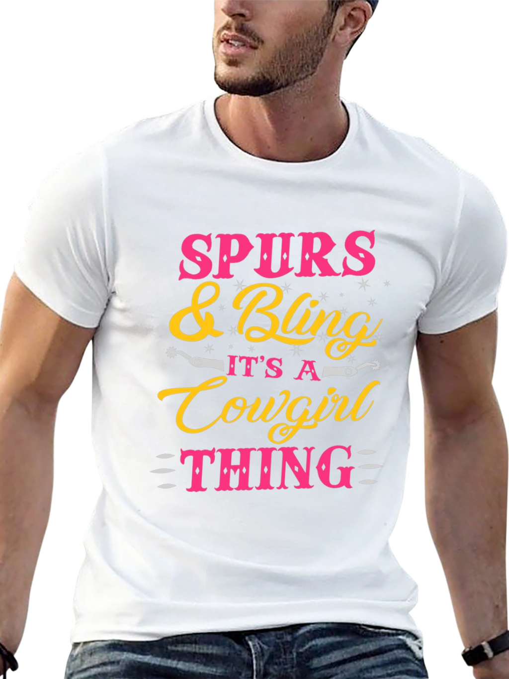 Spurs & Bling Cowgirl T-Shirt