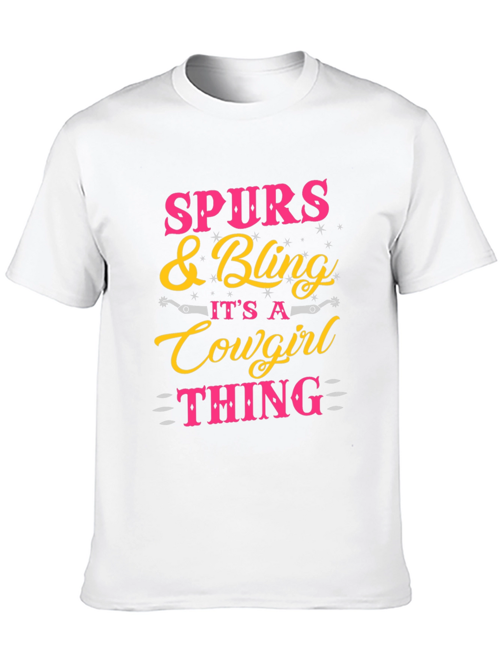 Spurs & Bling Cowgirl T-Shirt