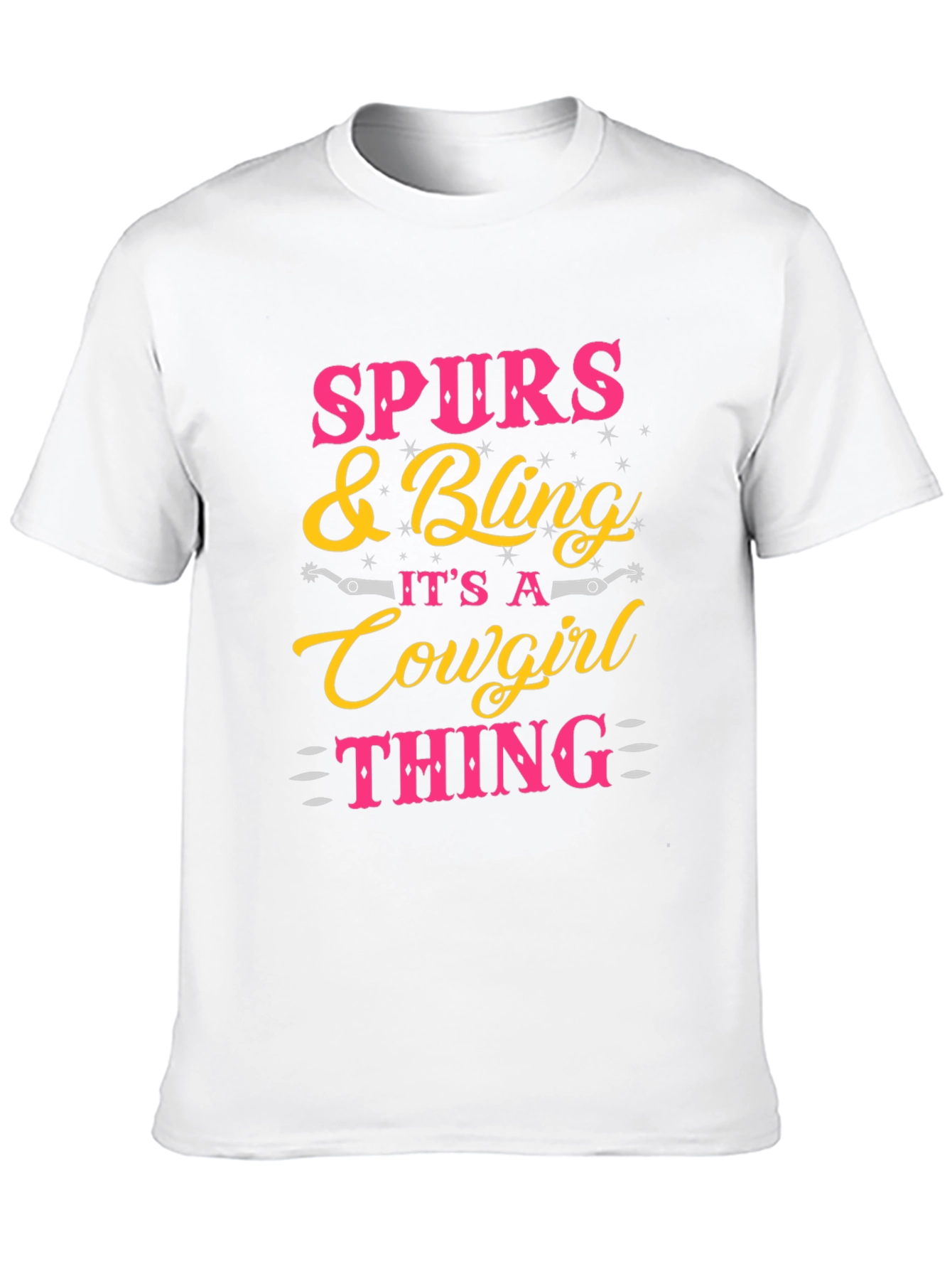 Spurs & Bling Cowgirl T-Shirt
