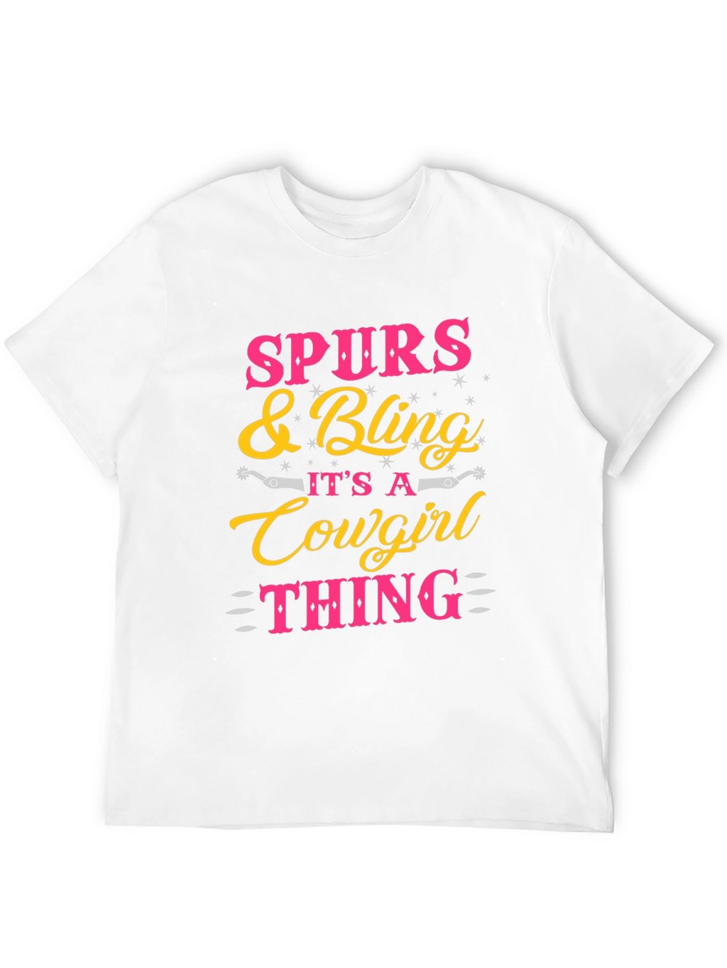 Spurs & Bling Cowgirl T-Shirt