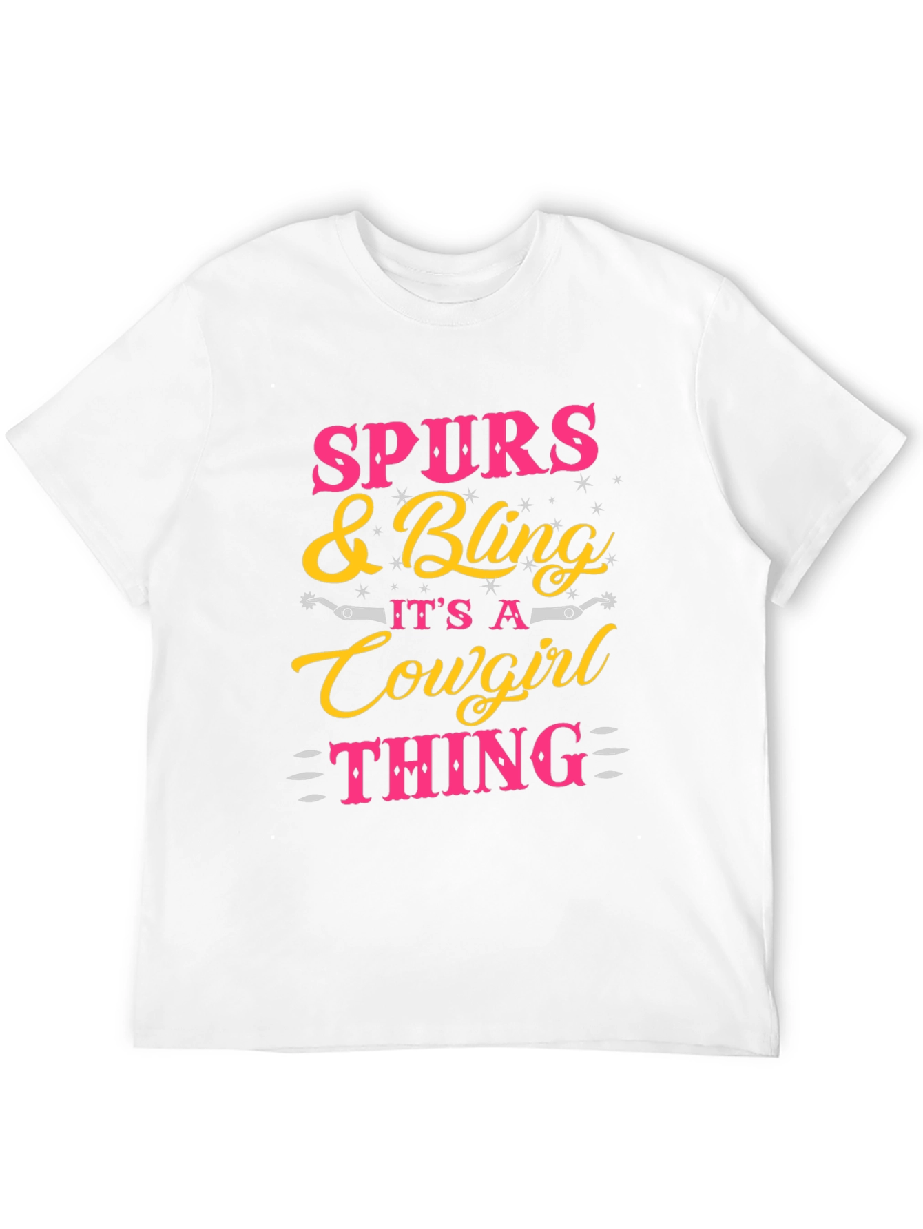 Spurs & Bling Cowgirl T-Shirt