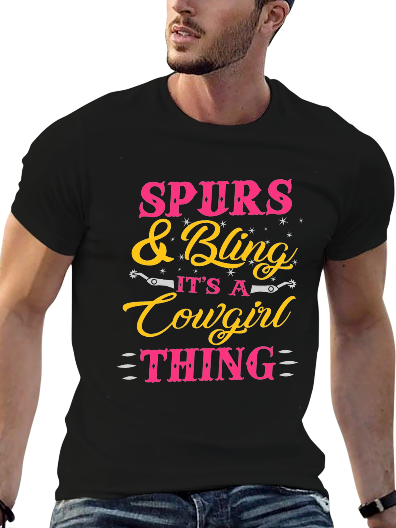 Spurs & Bling Cowgirl T-Shirt
