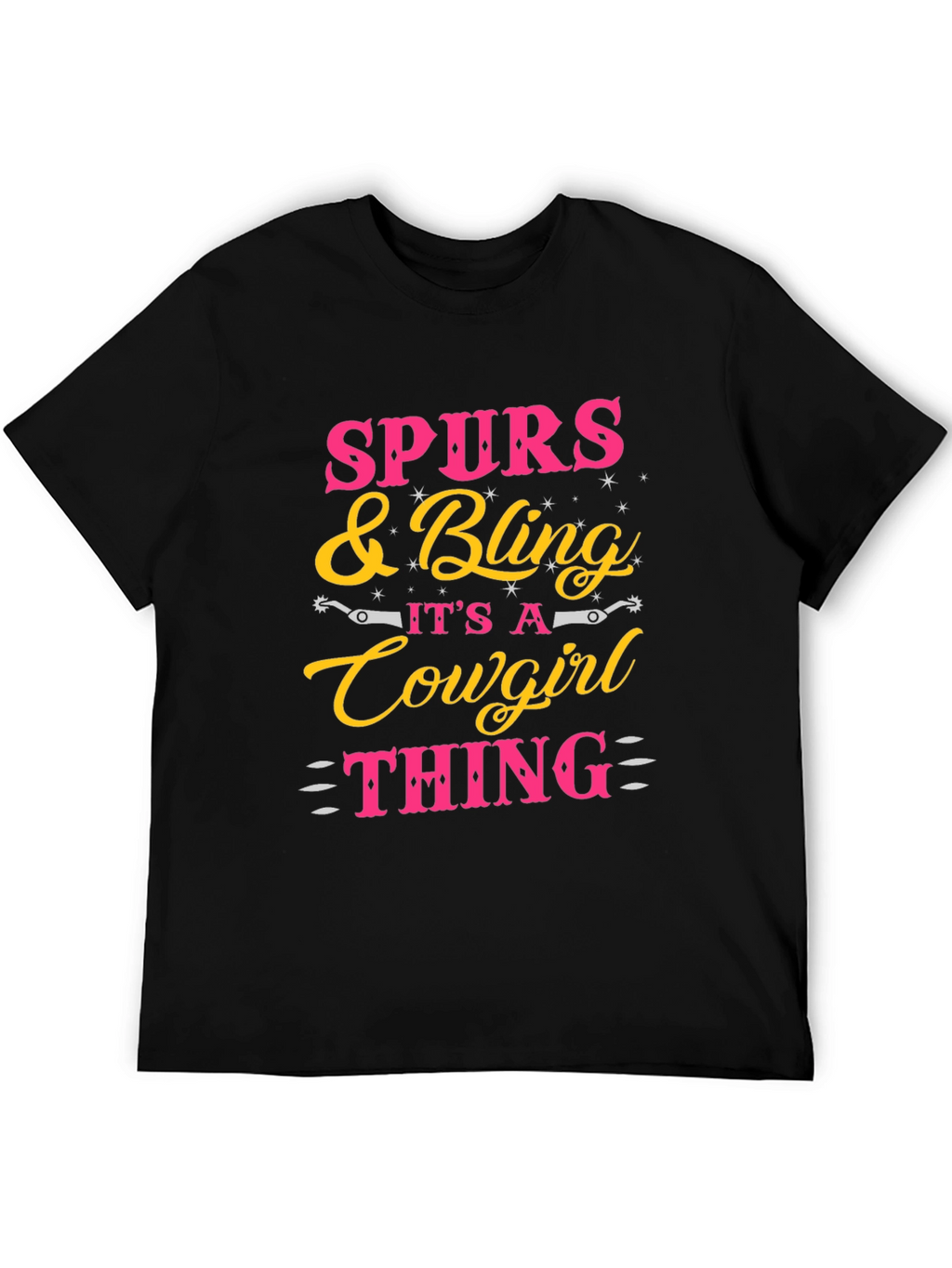 Spurs & Bling Cowgirl T-Shirt