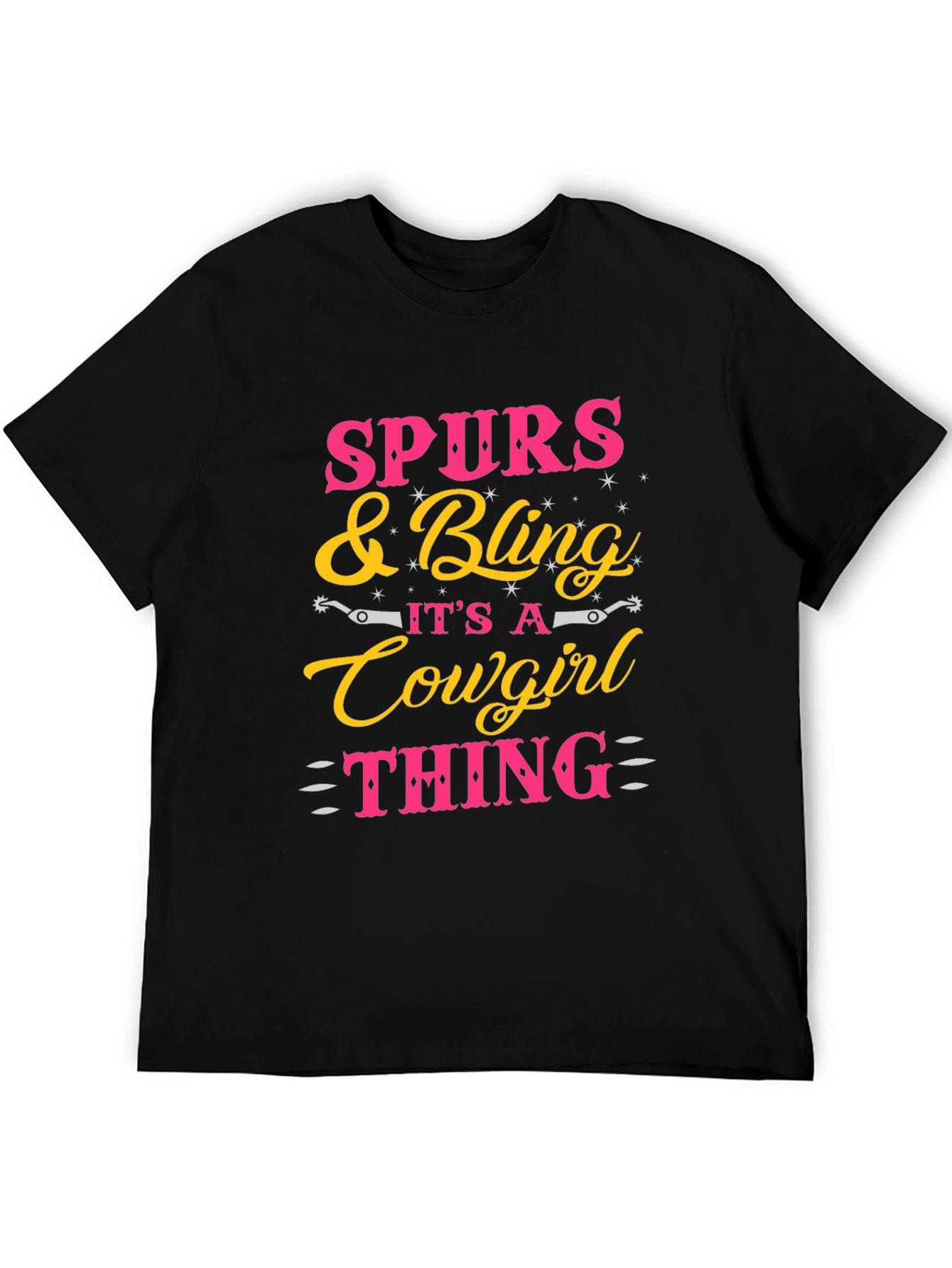Spurs & Bling Cowgirl T-Shirt
