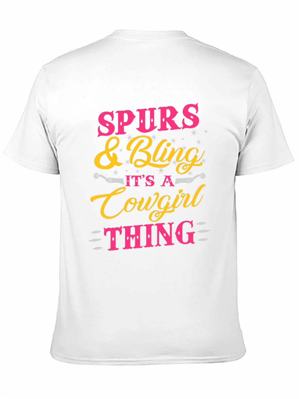 Spurs & Bling Cowgirl T-Shirt
