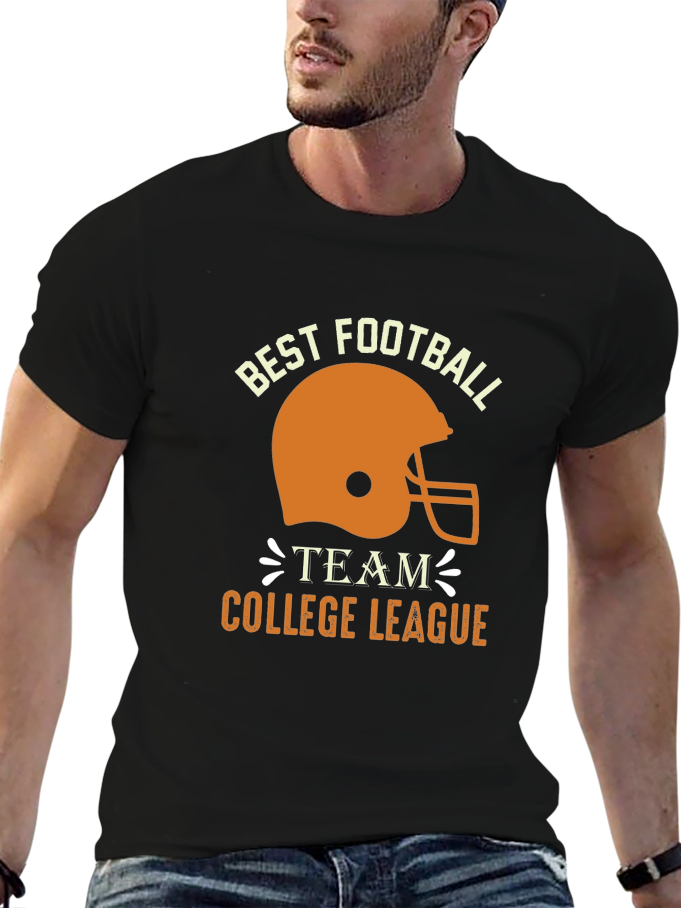 Best Football Team College League T-Shirt