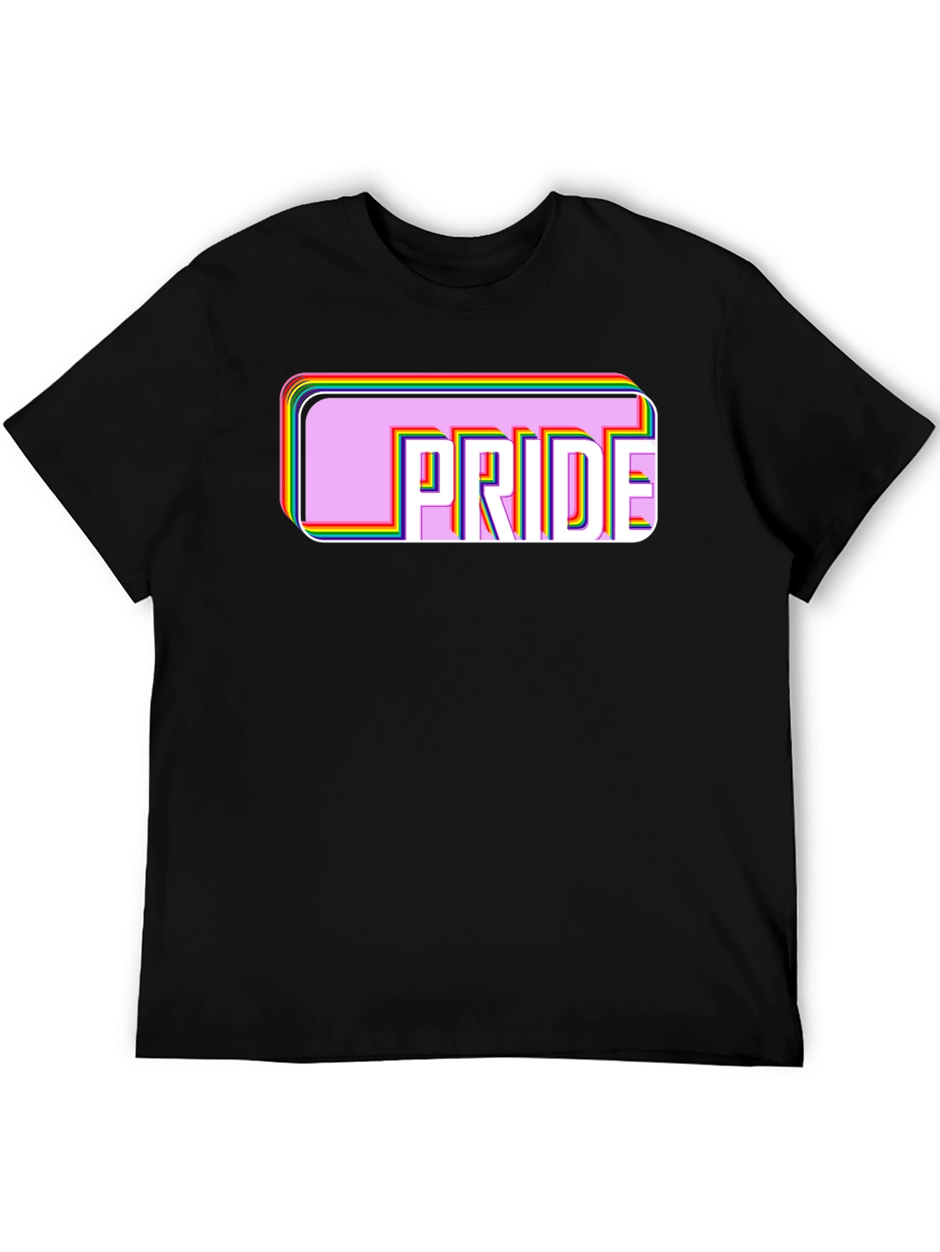 Pride Graphic Tee - Unisex Black T-Shirt