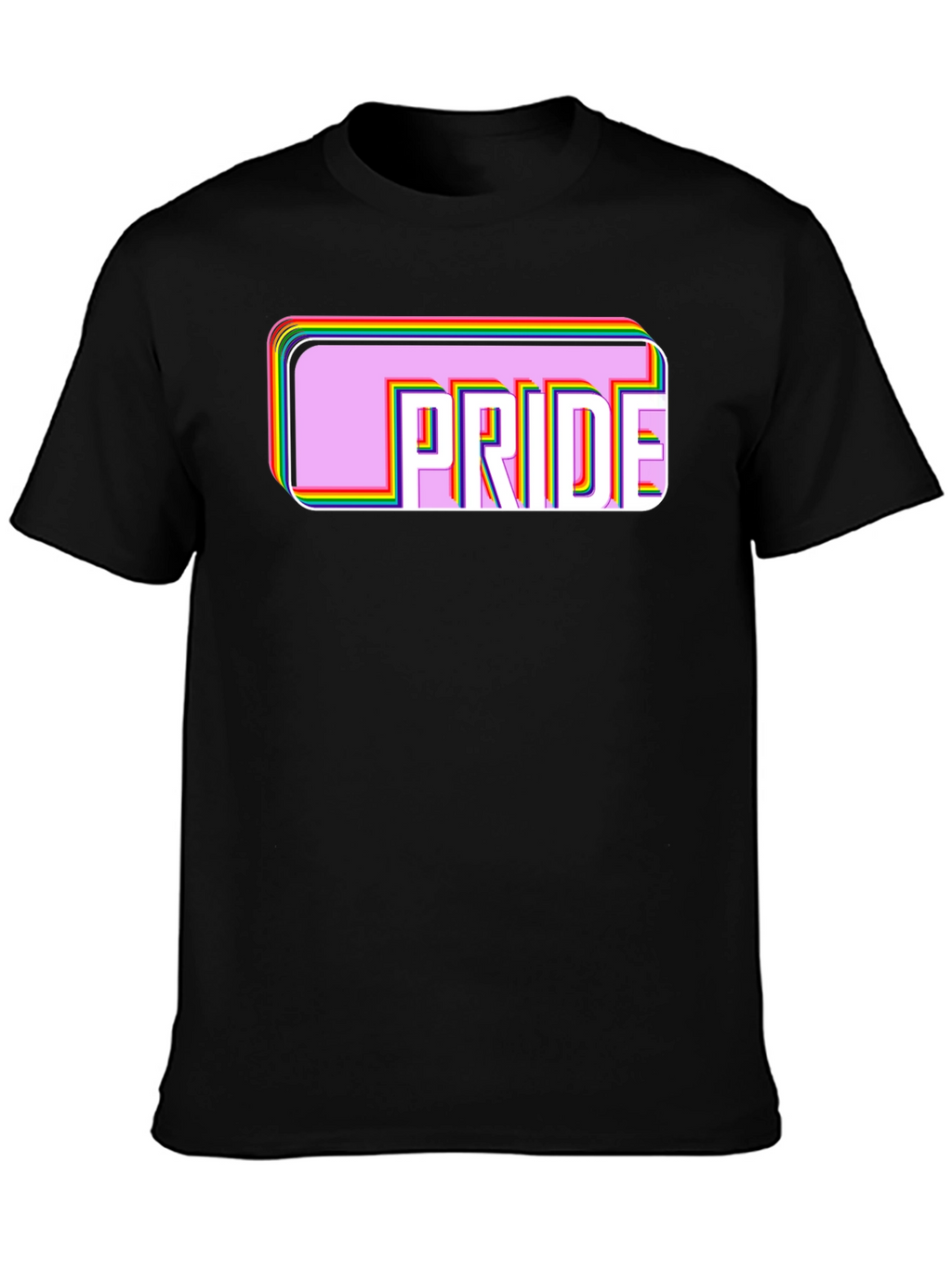 Pride Graphic Tee - Unisex Black T-Shirt
