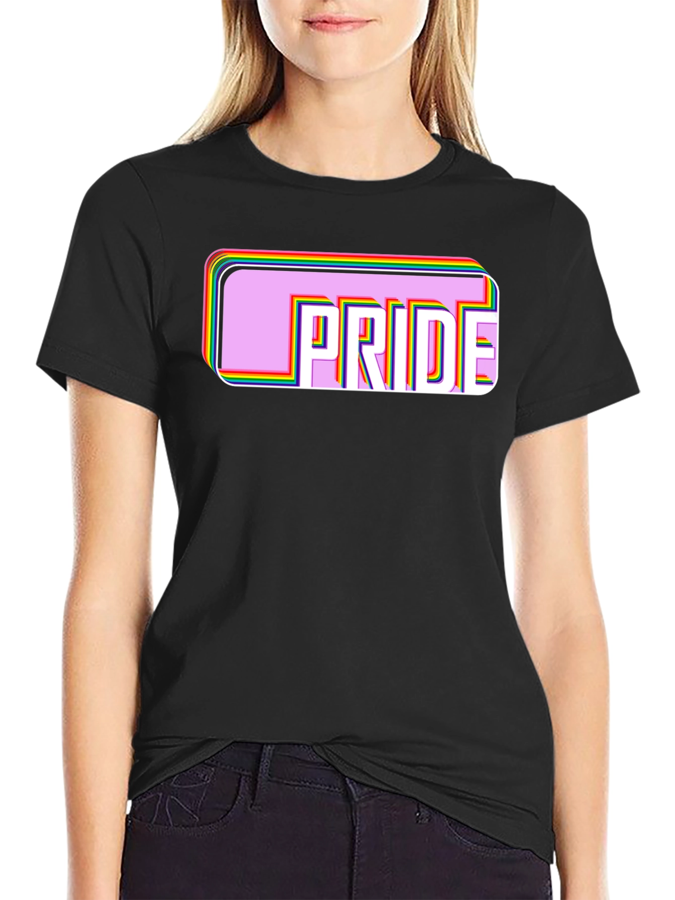 Pride Graphic Tee - Unisex Black T-Shirt