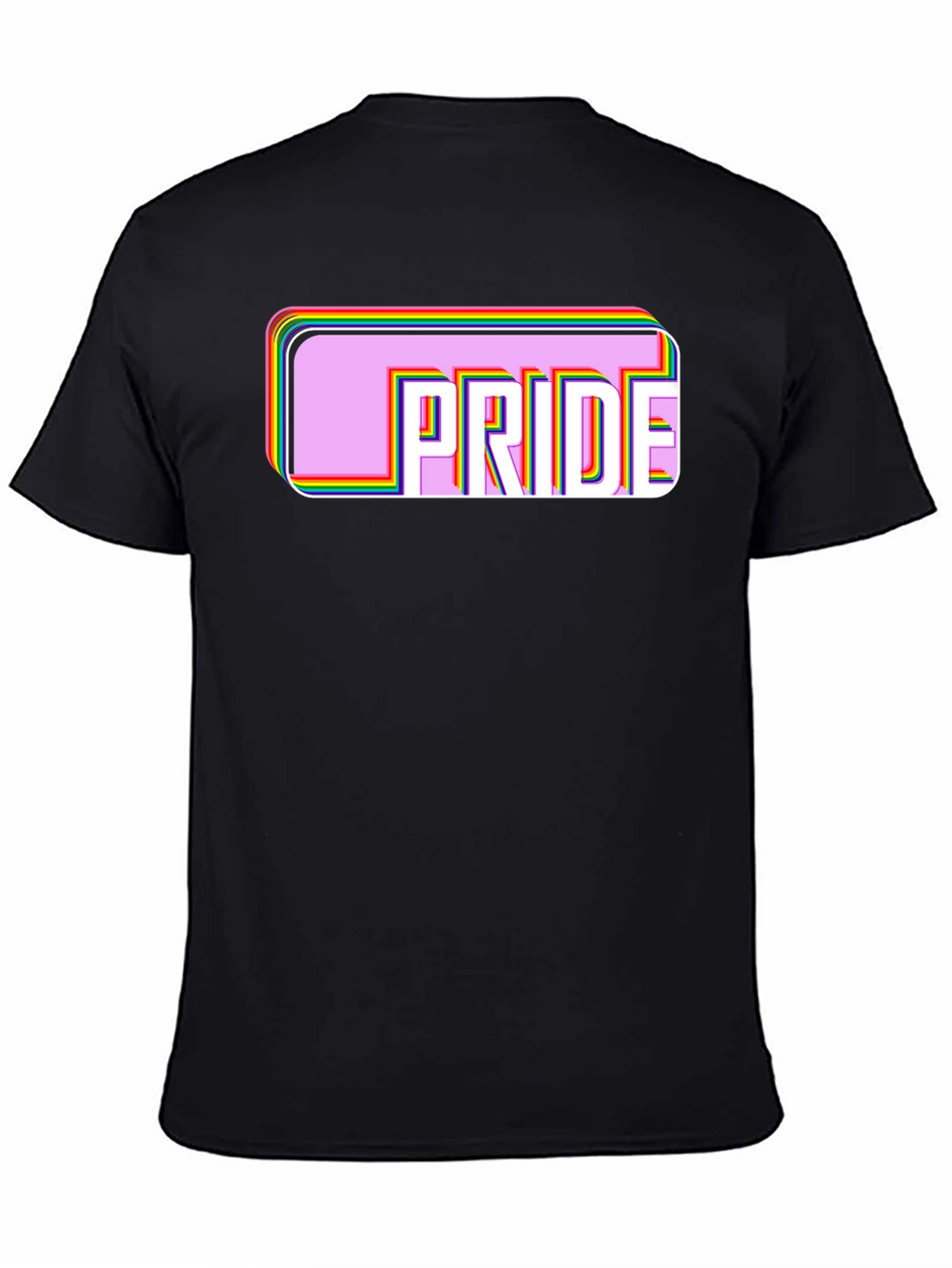 Pride Graphic Tee - Unisex Black T-Shirt