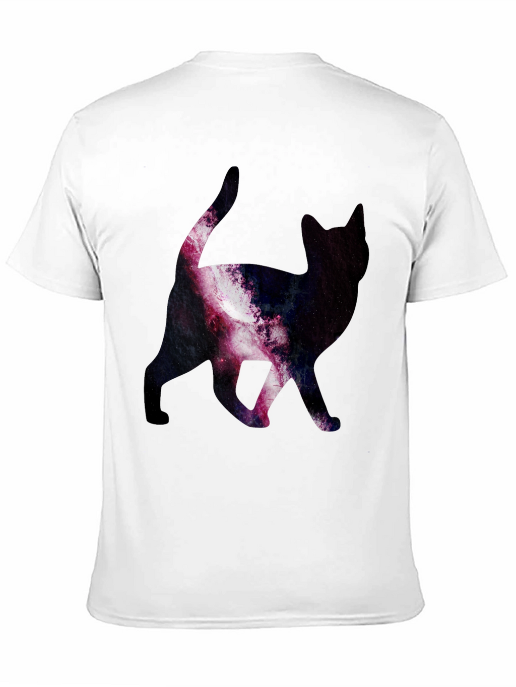 Galaxy Cat Print T-Shirt - Stylish & Unique