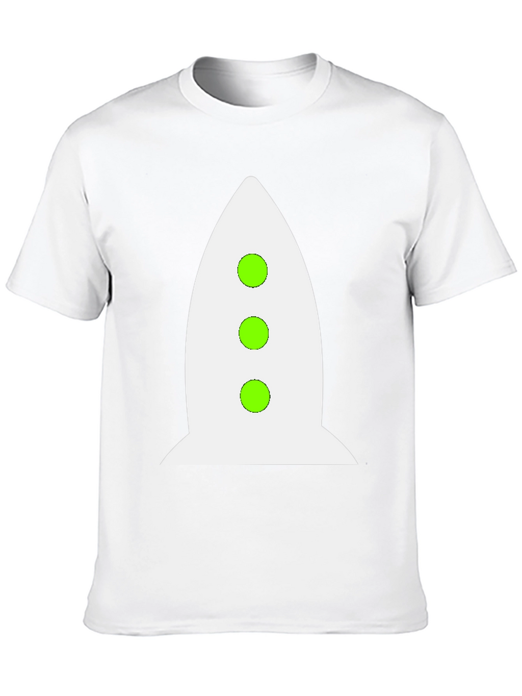 Rocket Graphic Black T-Shirt