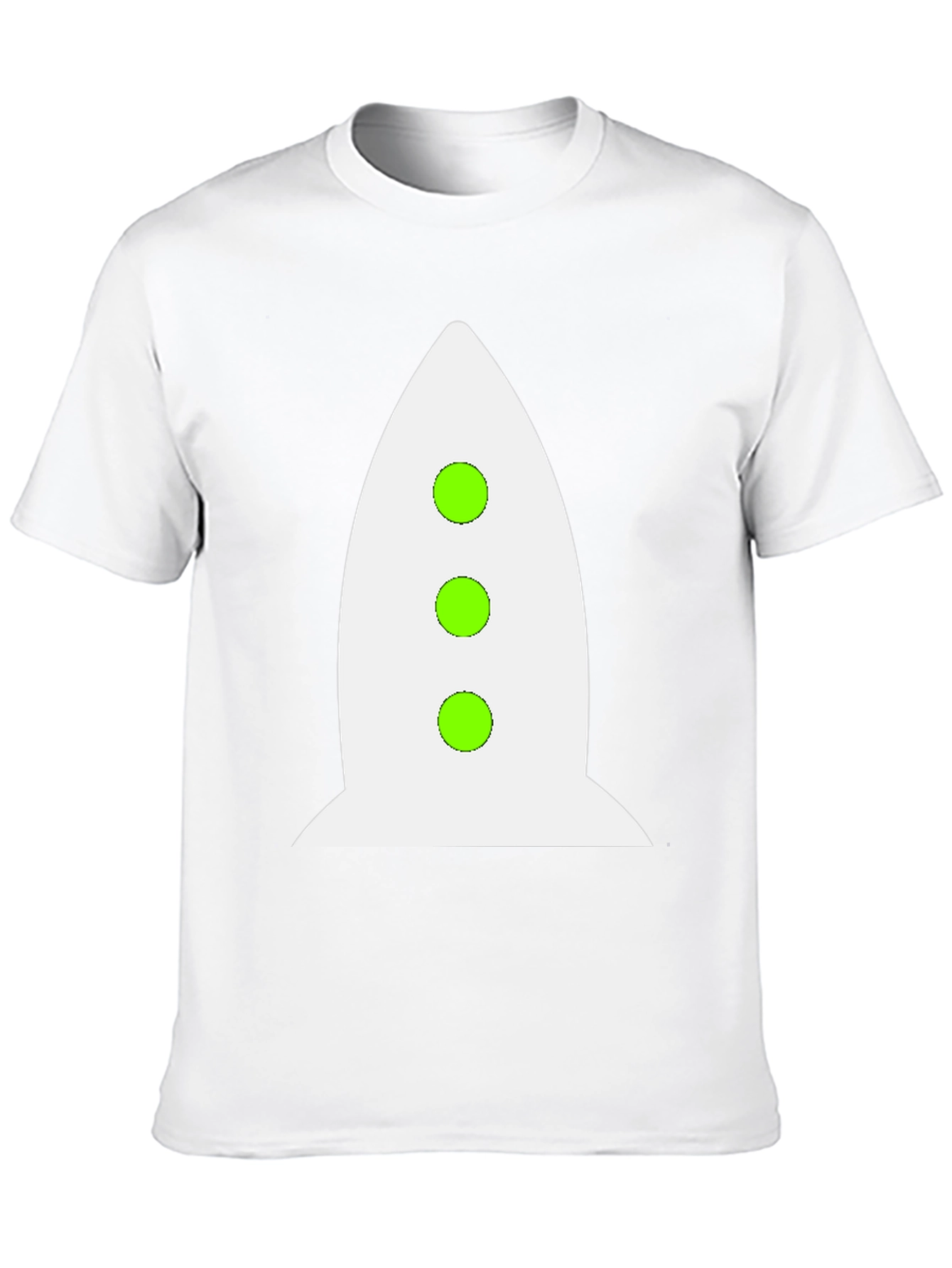Rocket Graphic Black T-Shirt