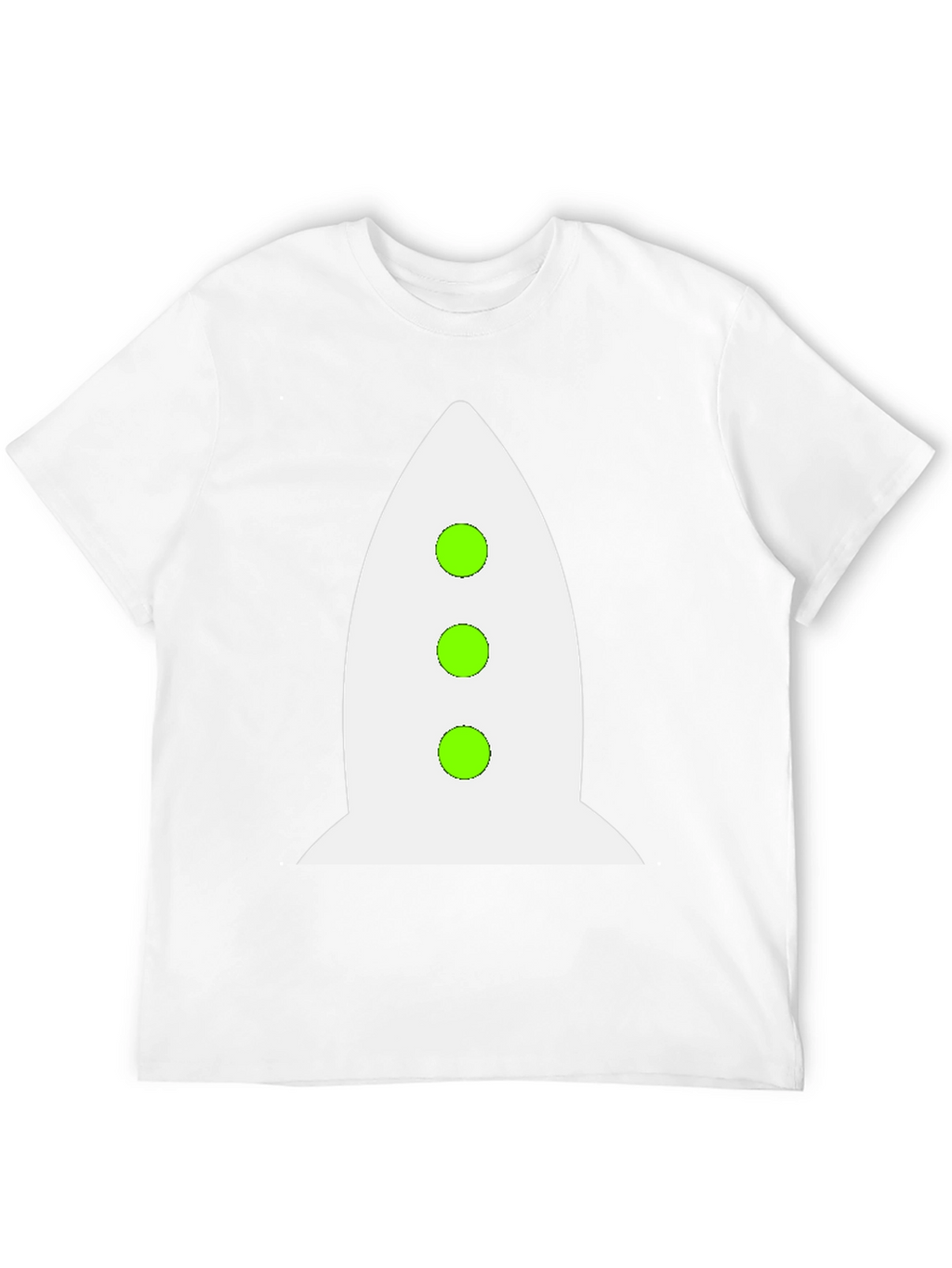Rocket Graphic Black T-Shirt