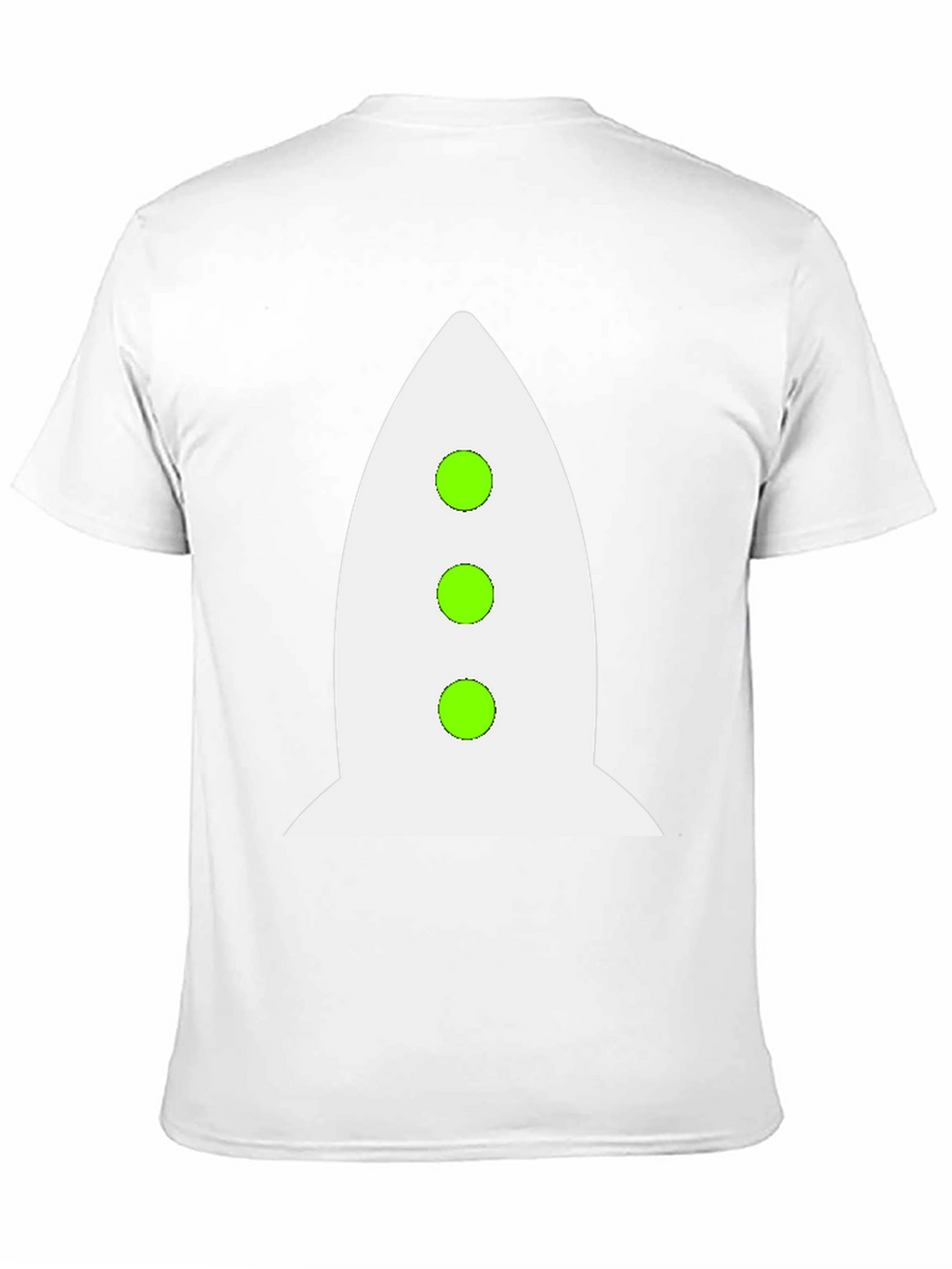 Rocket Graphic Black T-Shirt