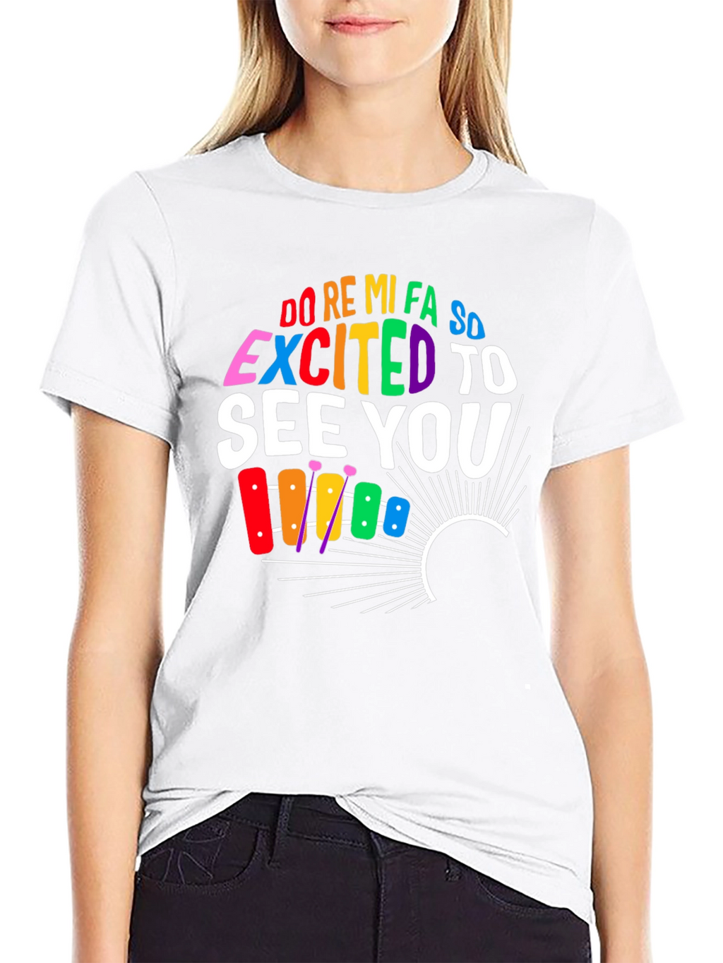 Excited To See You Music T-Shirt