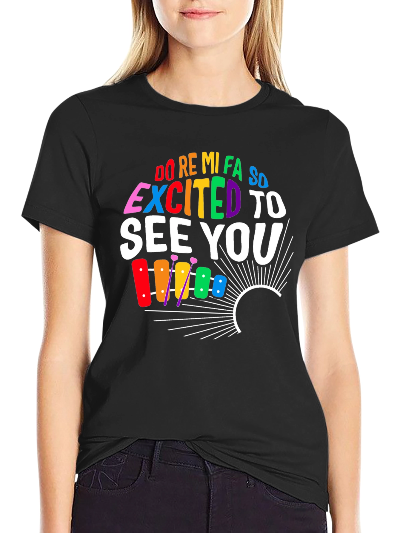 Excited To See You Music T-Shirt