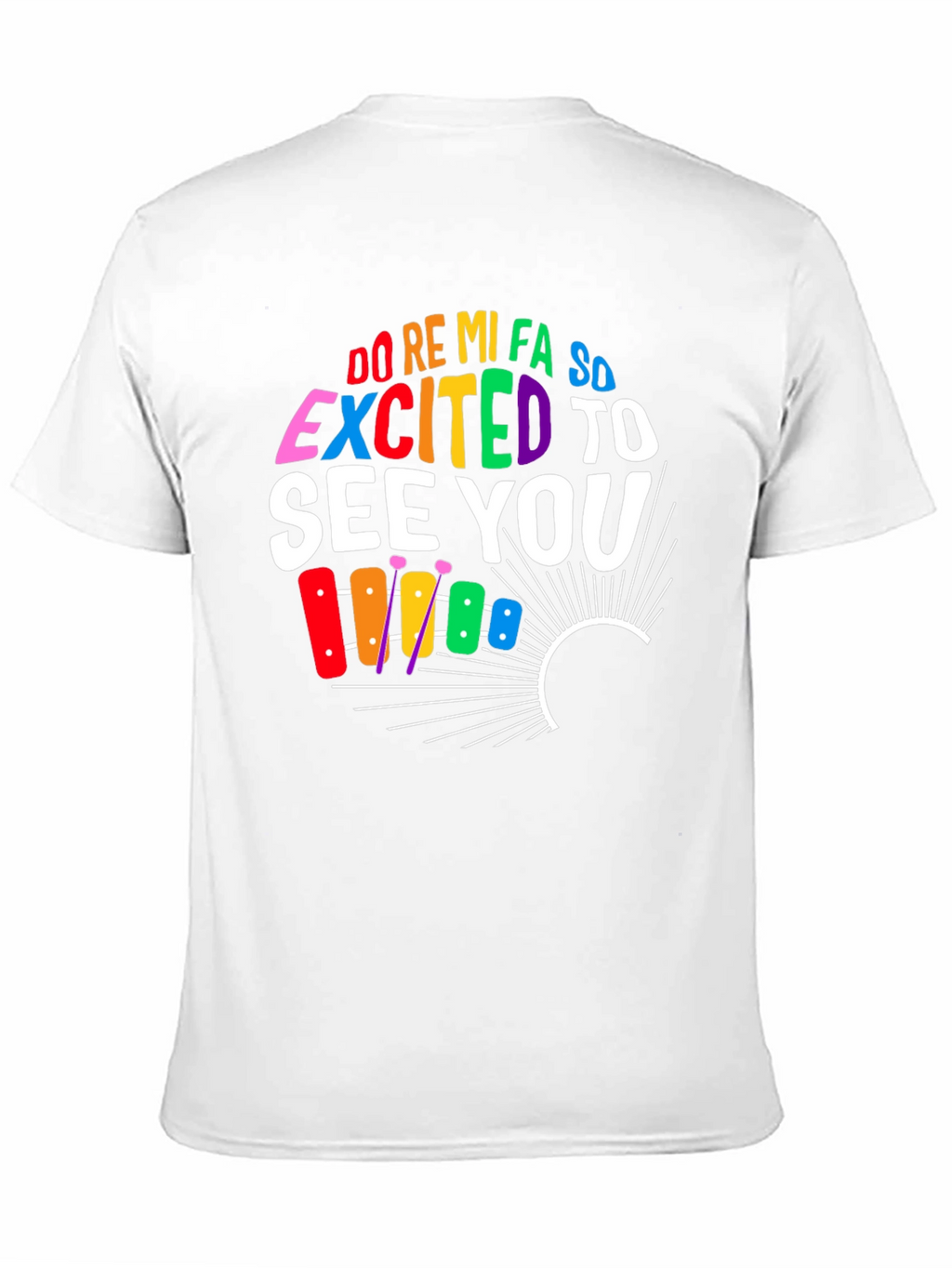 Excited To See You Music T-Shirt