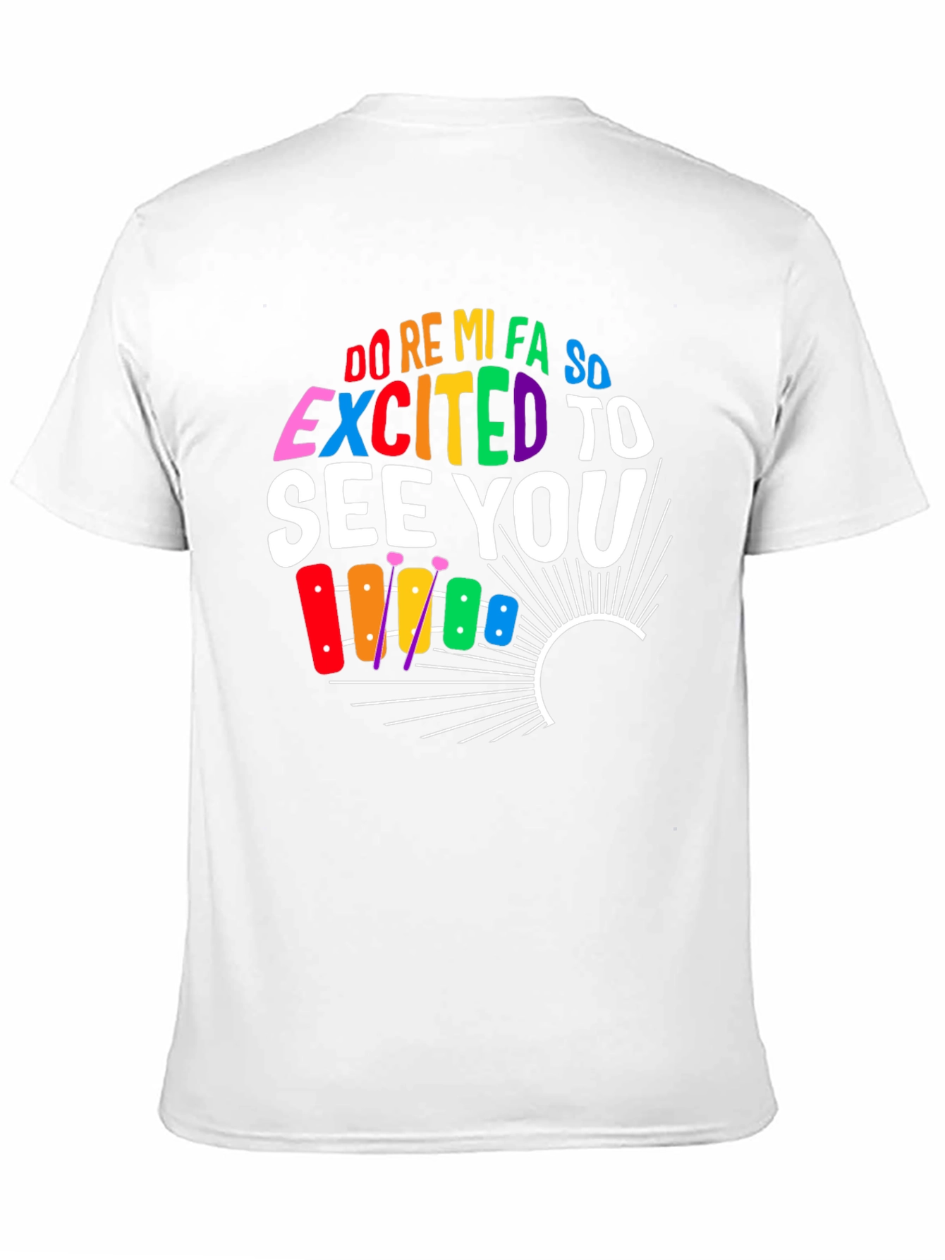 Excited To See You Music T-Shirt
