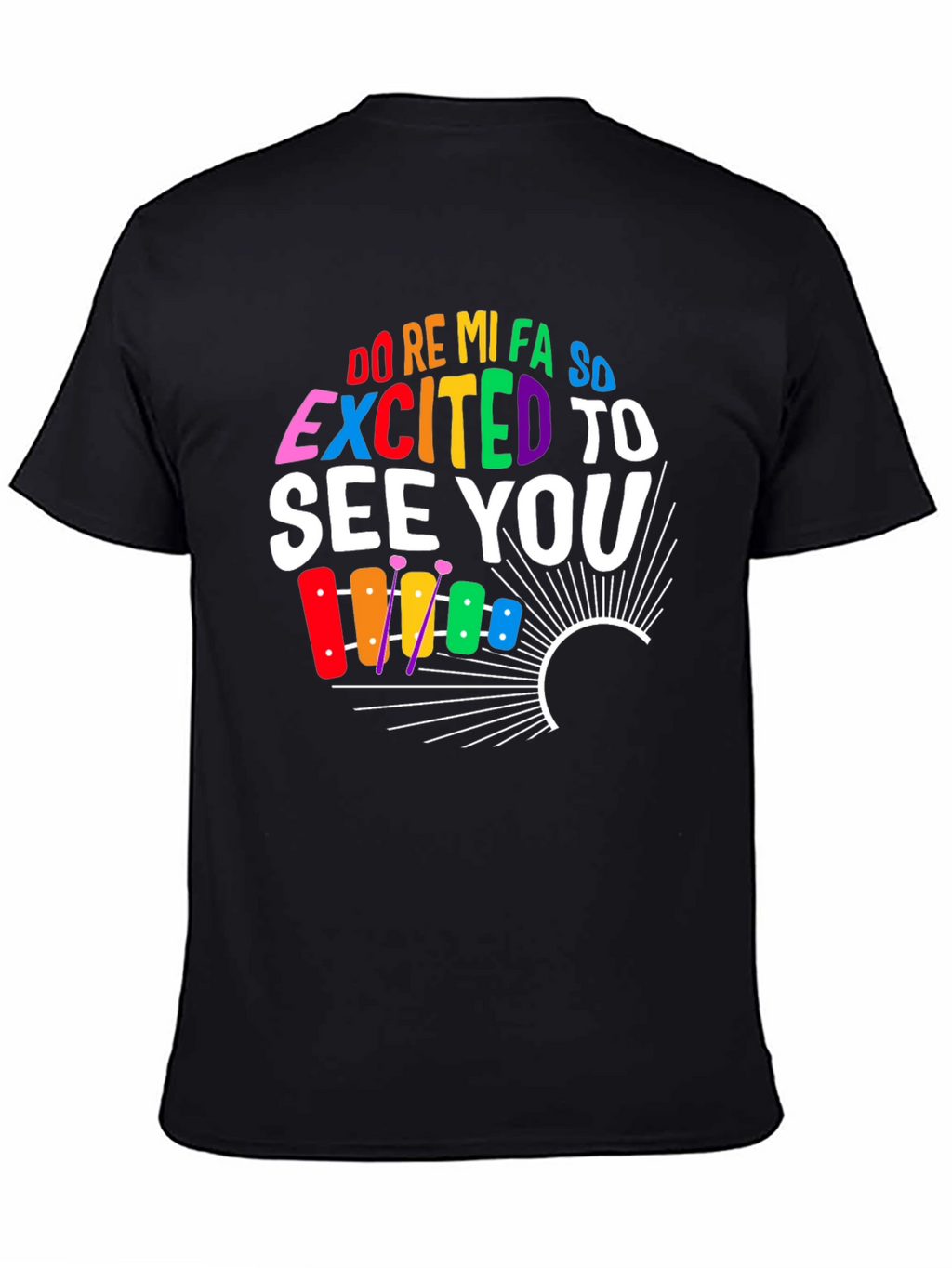 Excited To See You Music T-Shirt