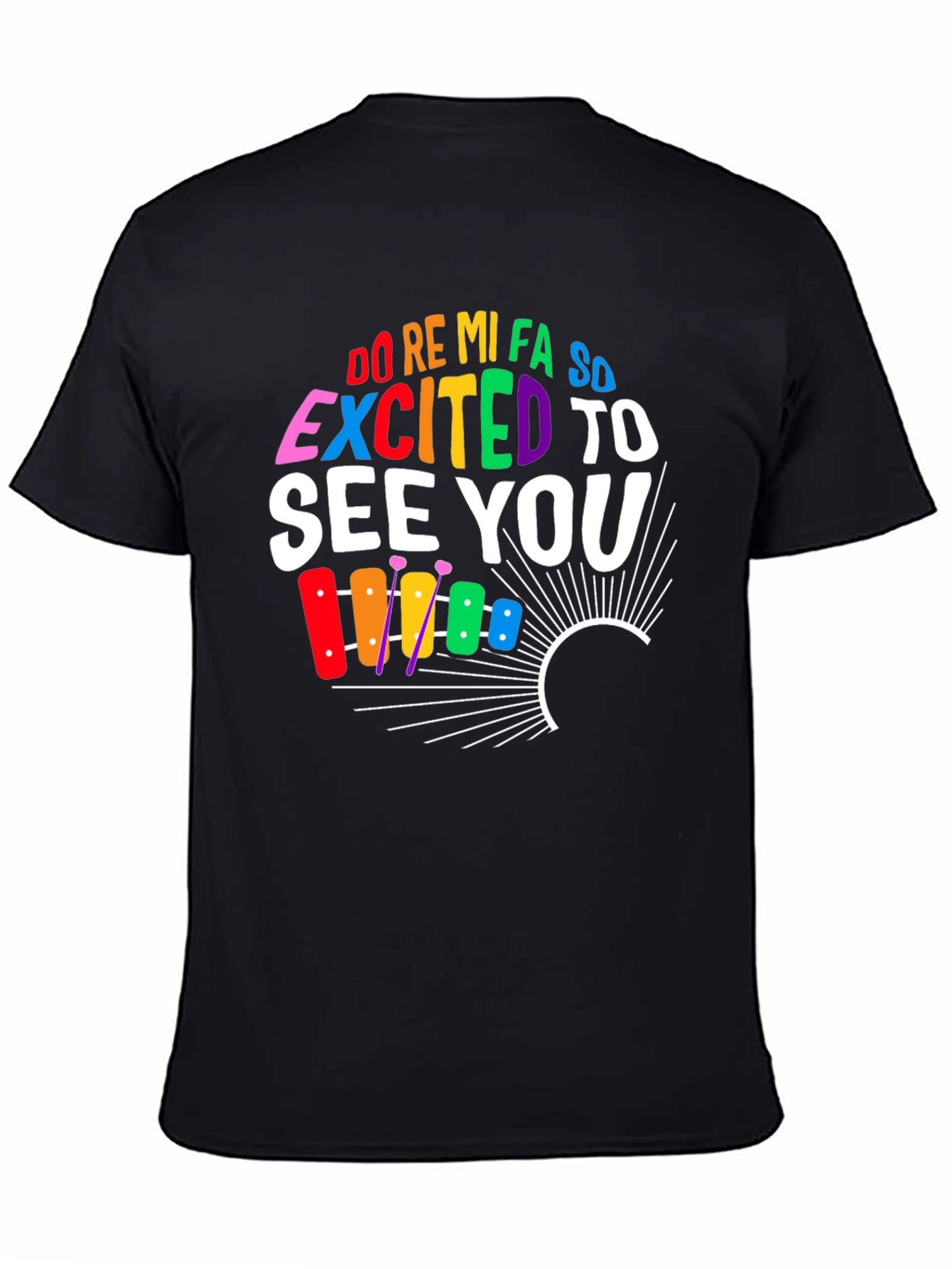 Excited To See You Music T-Shirt