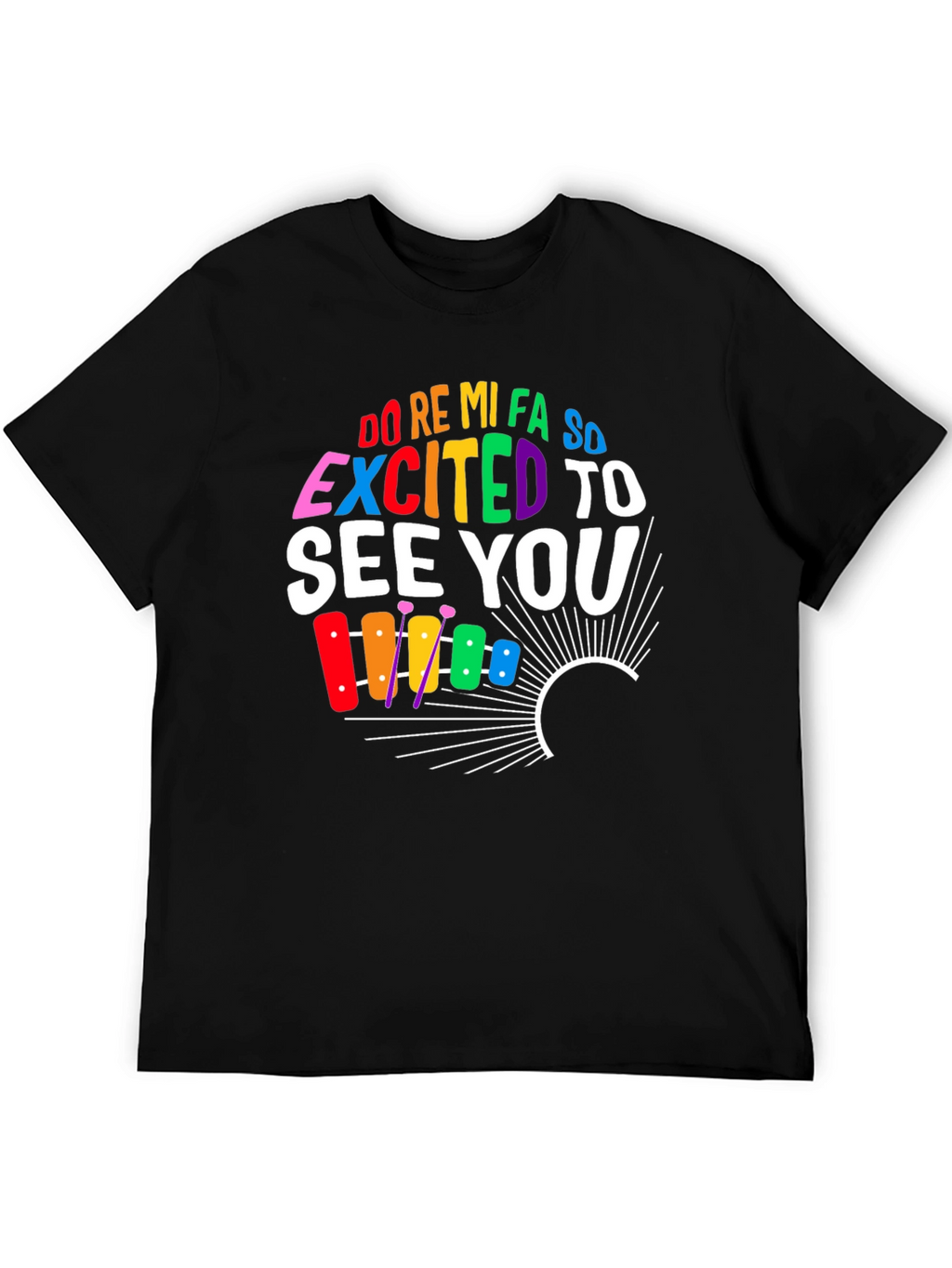Excited To See You Music T-Shirt