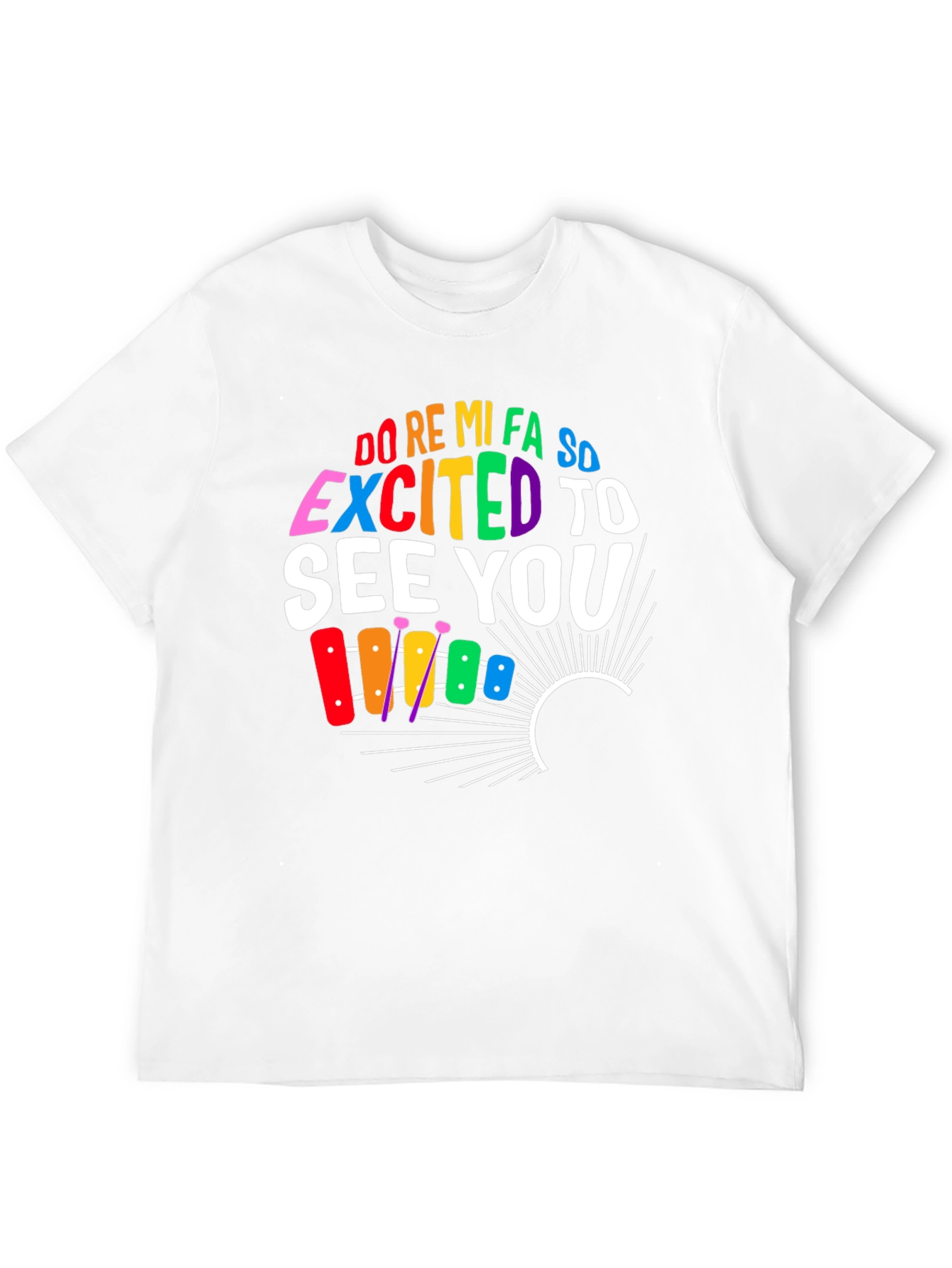 Excited To See You Music T-Shirt