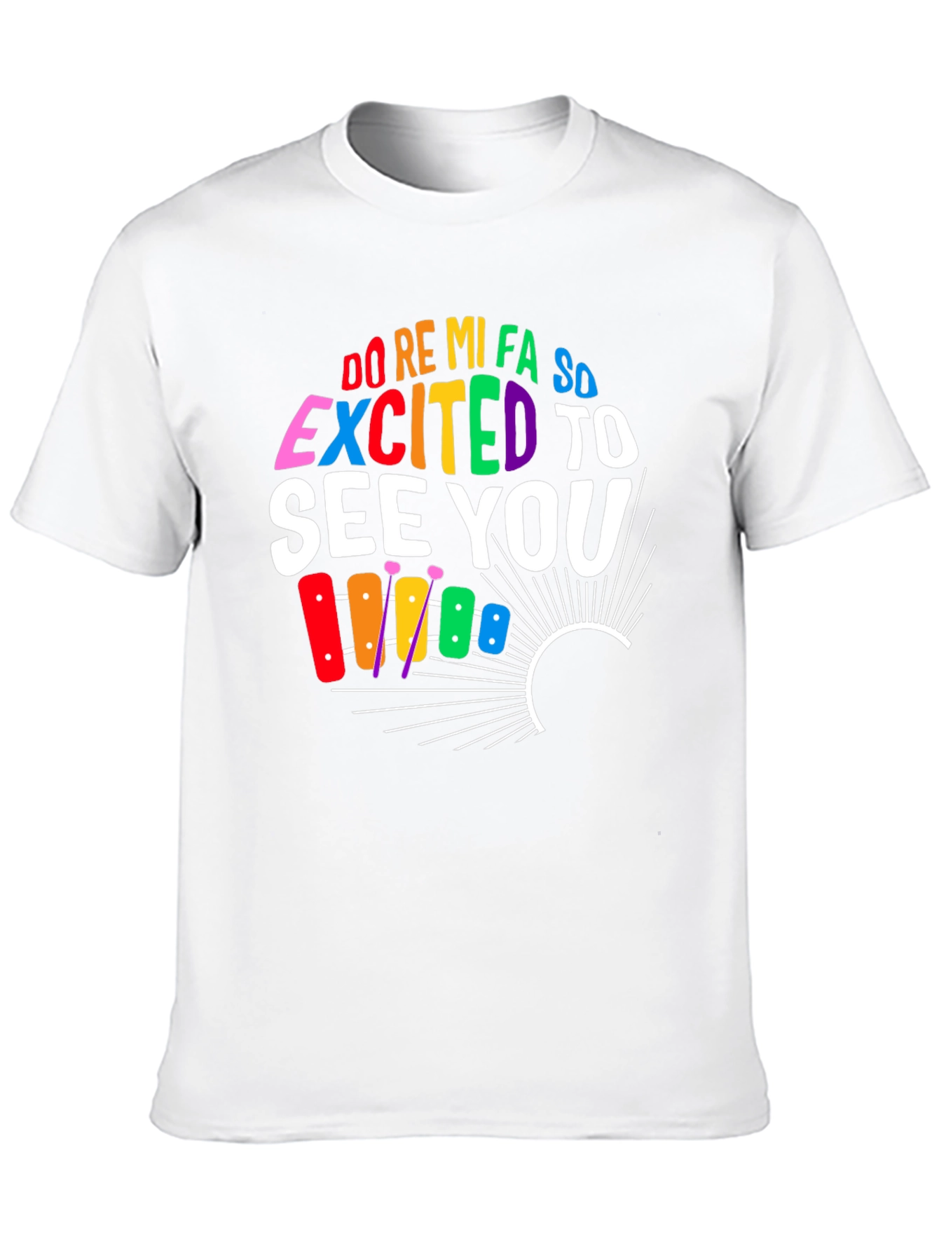 Excited To See You Music T-Shirt