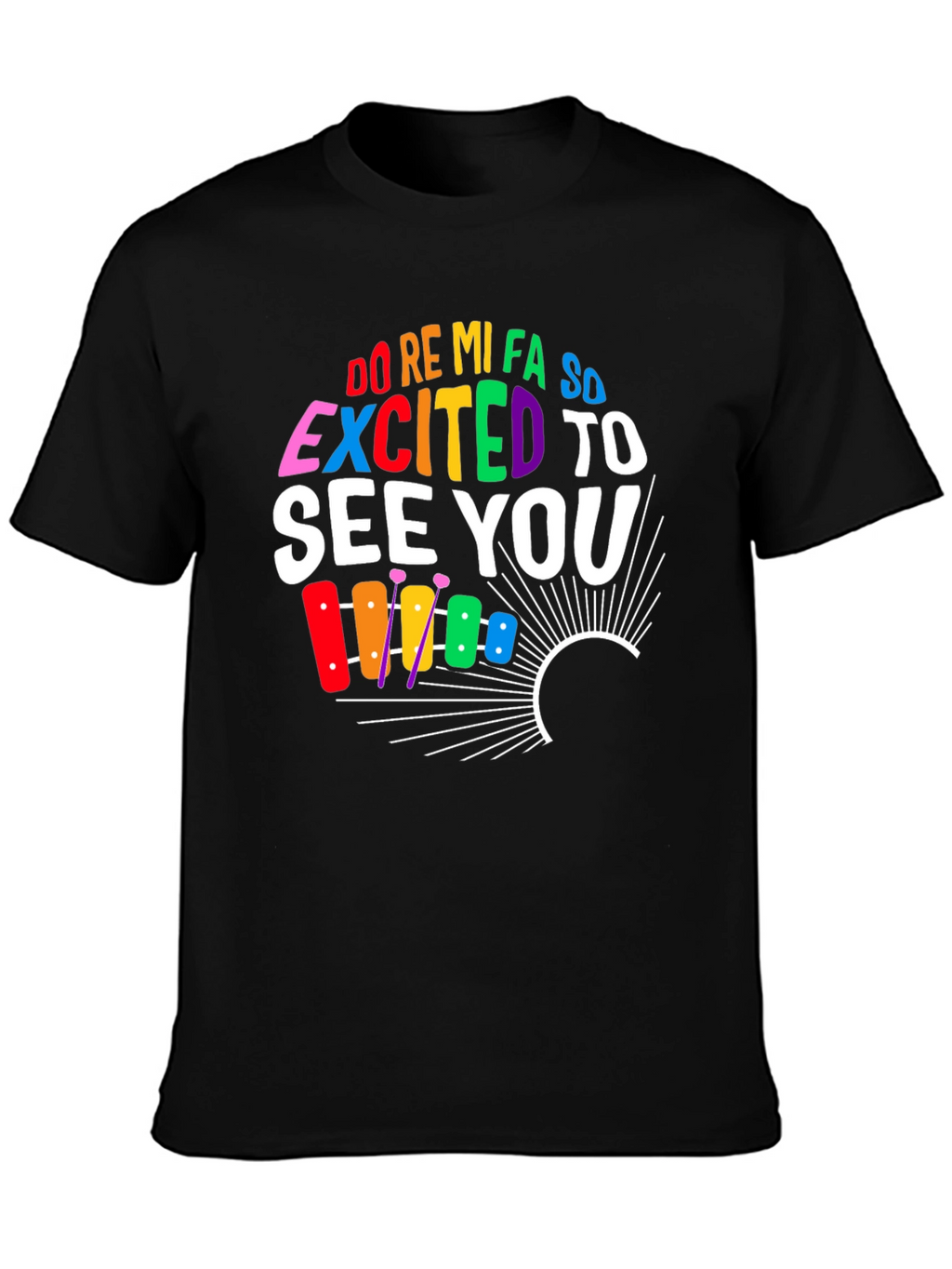 Excited To See You Music T-Shirt