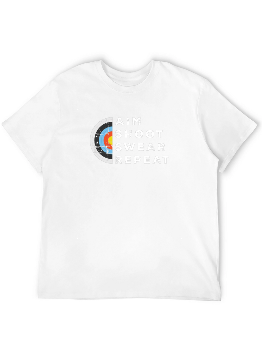 Aim Shoot Swear Repeat Archery T-Shirt